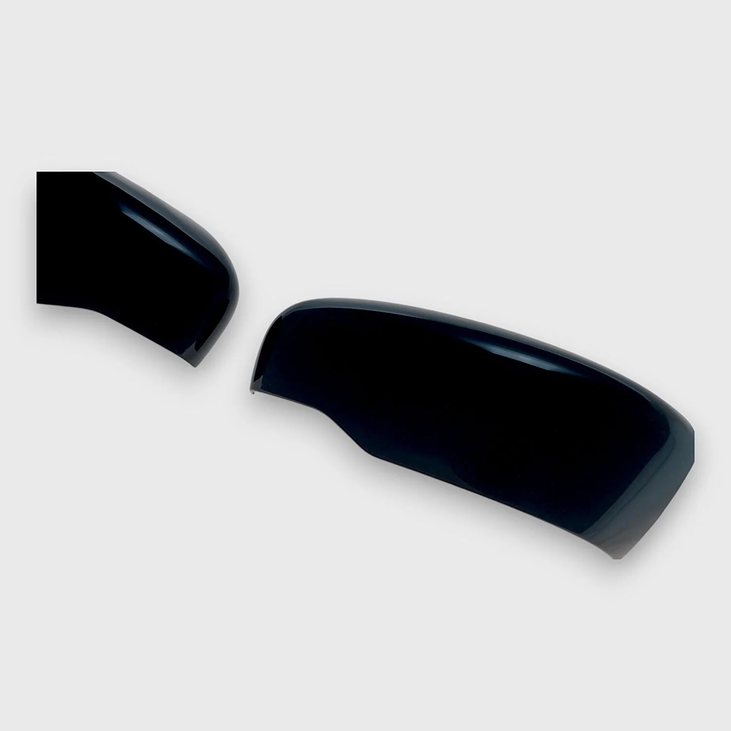 2022-2025 Nissan Frontier Mirror Cover Caps Gloss Black 2Pcs ABS Plastic - Image 2