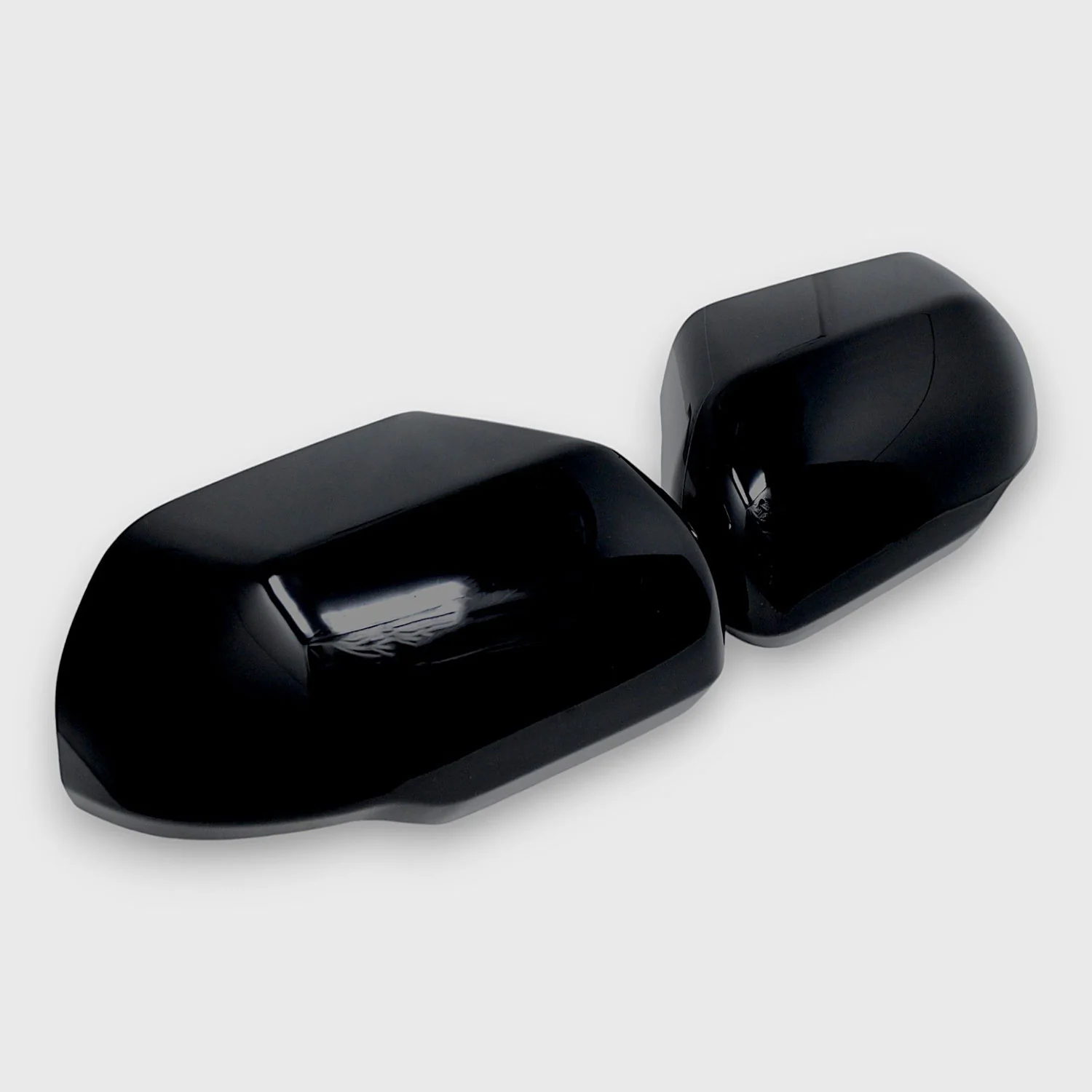 2022-2025 Toyota Tundra Mirror Cover Caps Gloss Black 2Pcs ABS Plastic - Image 2