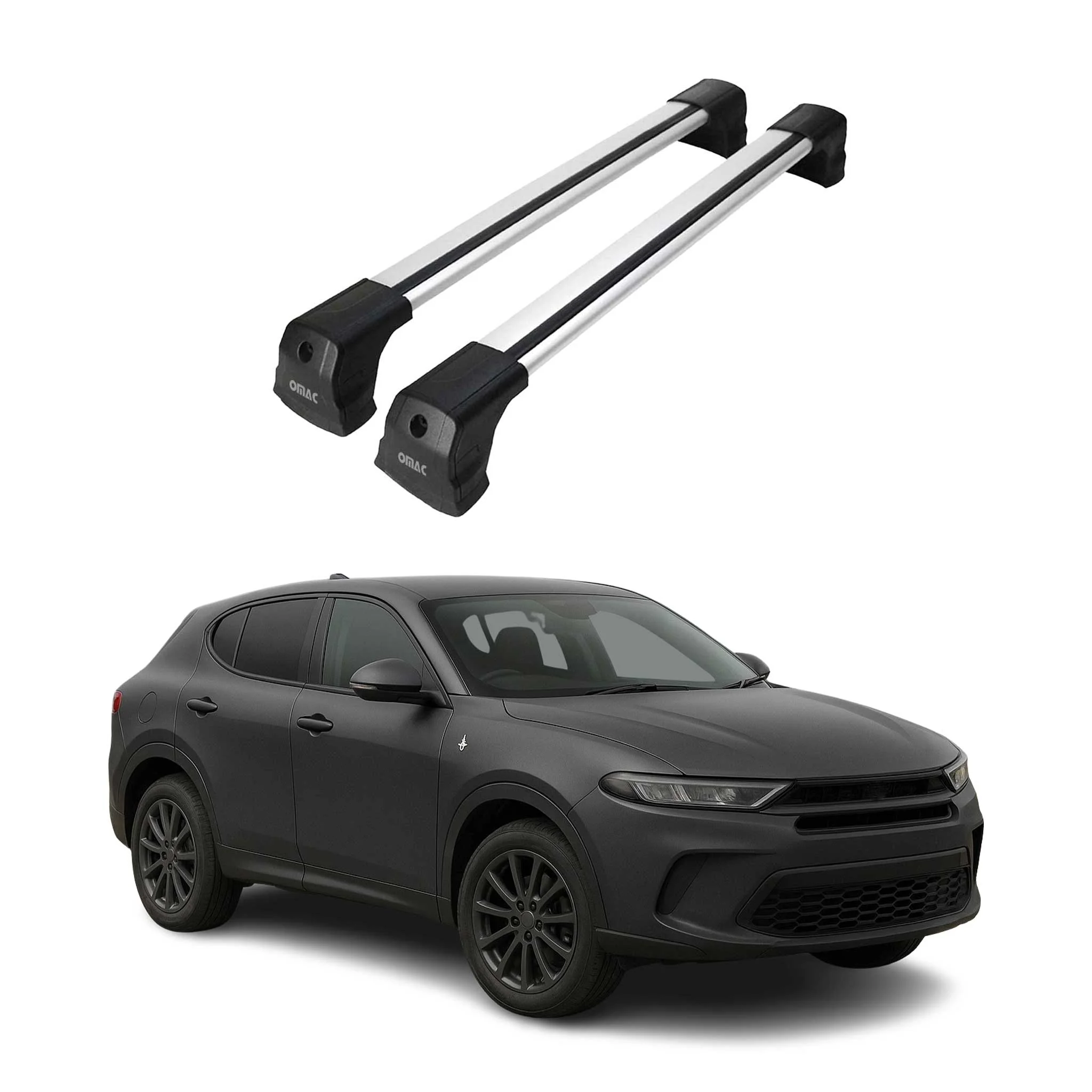 2023-2025 Dodge Hornet Roof Rack Cross Bars Silver