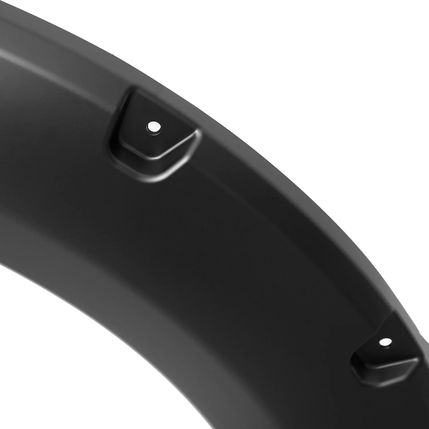 2023-2024 Ford F250 F350 Matte Black Rivet Style Fender Flares Protector - Image 4