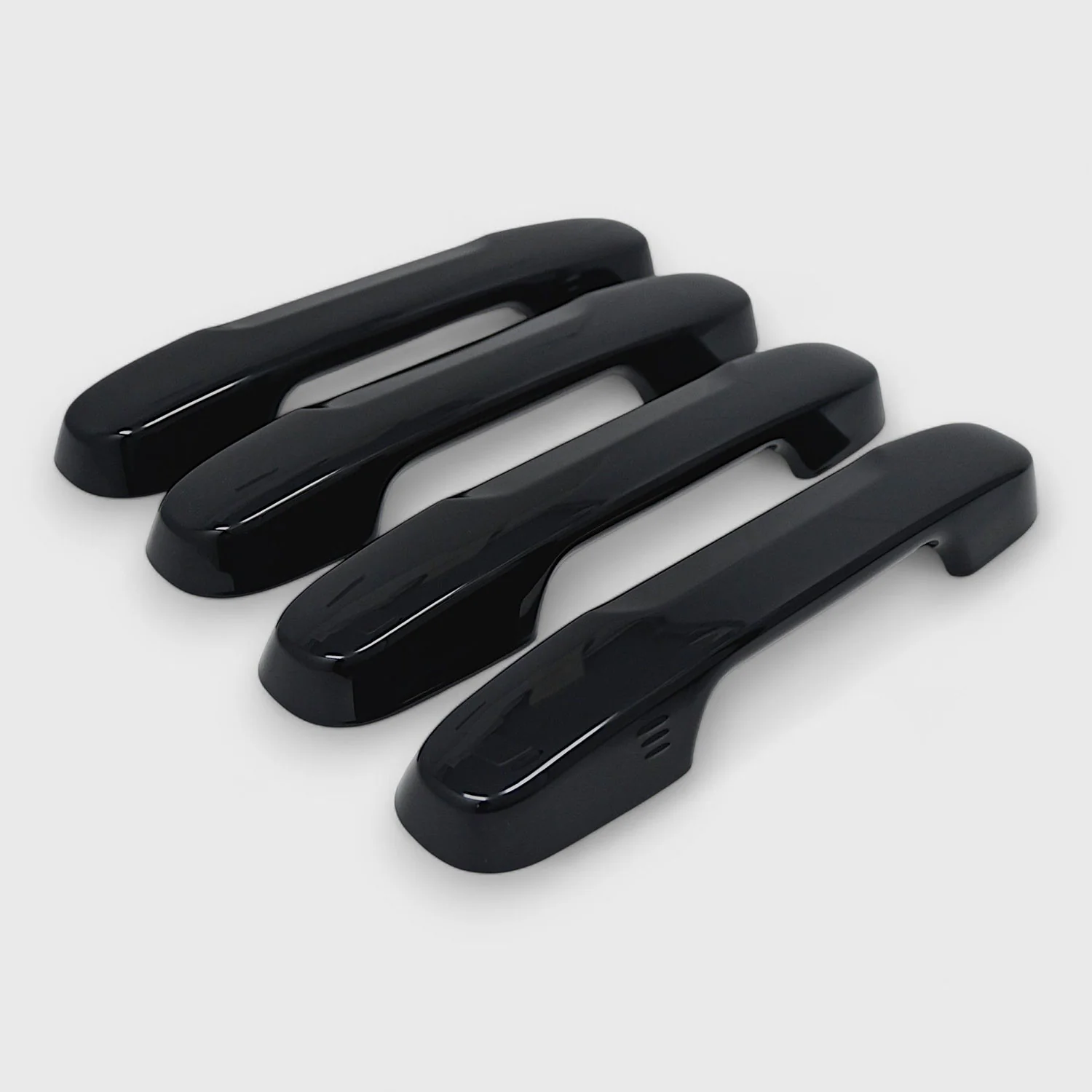 2023-2025 Honda Pilot Door Handle Cover Gloss Black 4Pcs ABS Plastic - Image 3