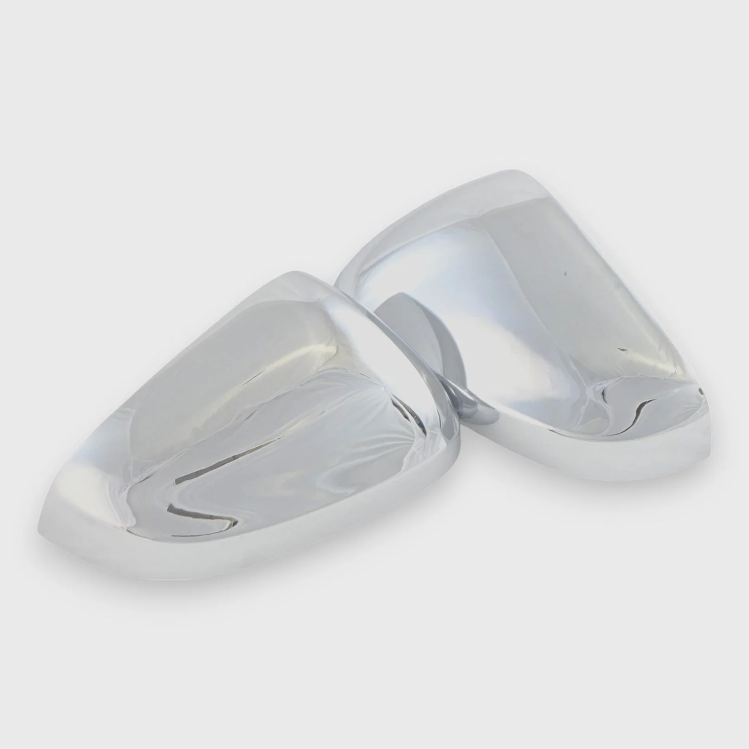 2024-2025 Chevrolet Trax Mirror Cover Caps Chrome 2Pcs ABS Plastic - Image 2