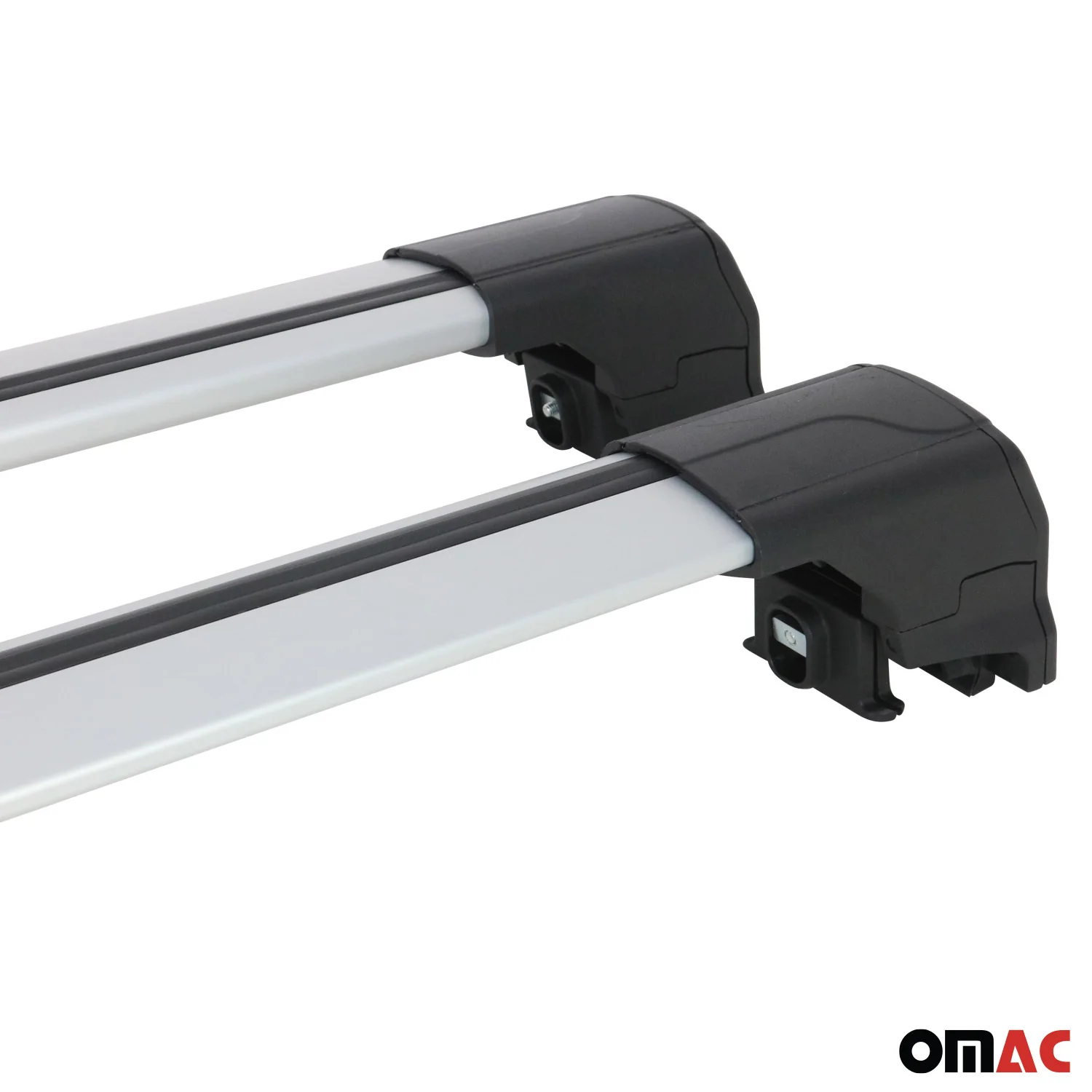 2024-2026 Mazda CX-90 Roof Rack Cross Bars Luggage Carrier Alu Gray 2x - Image 11