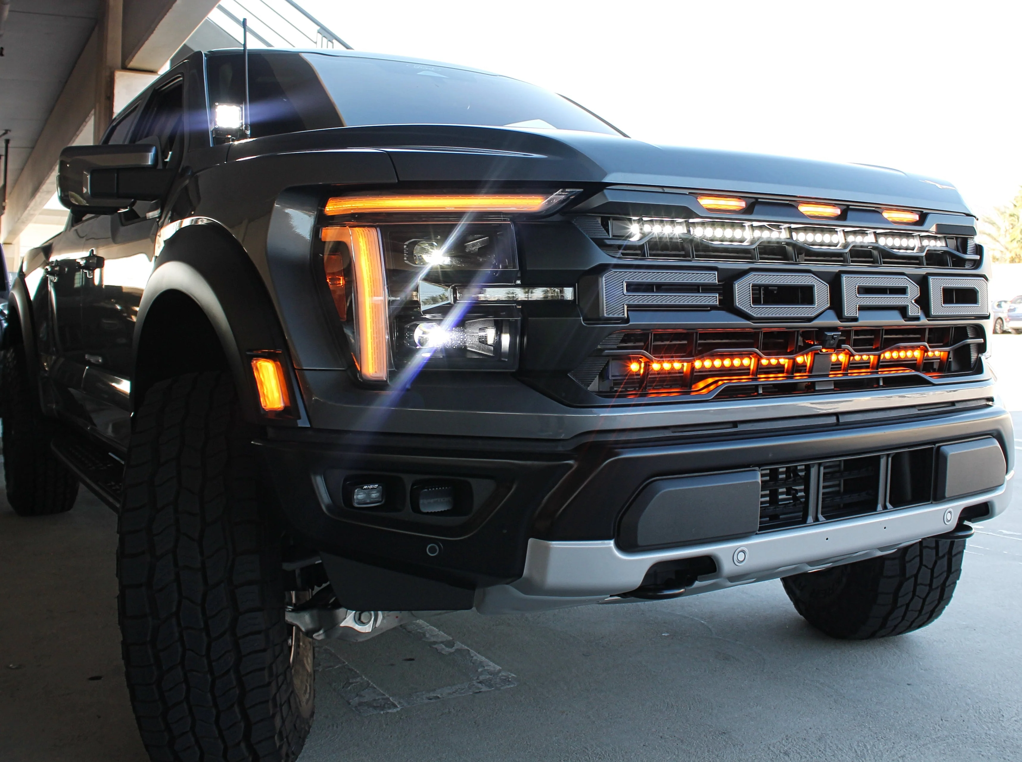 2024+ Ford Raptor Gen 3 Refresh Dual 40s Light Bars SLIM - Image 2