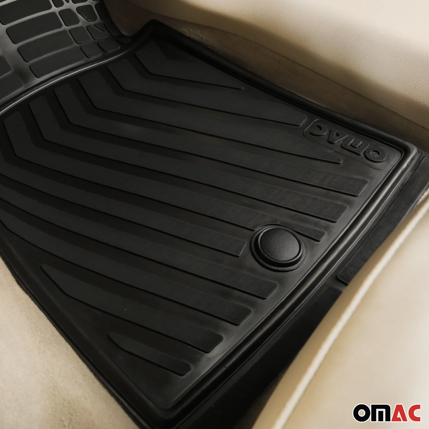 Land Rover Range Rover Evoque Universal Floor Mats Liner All Weather 3D Black Waterproof 4Pcs - Image 11