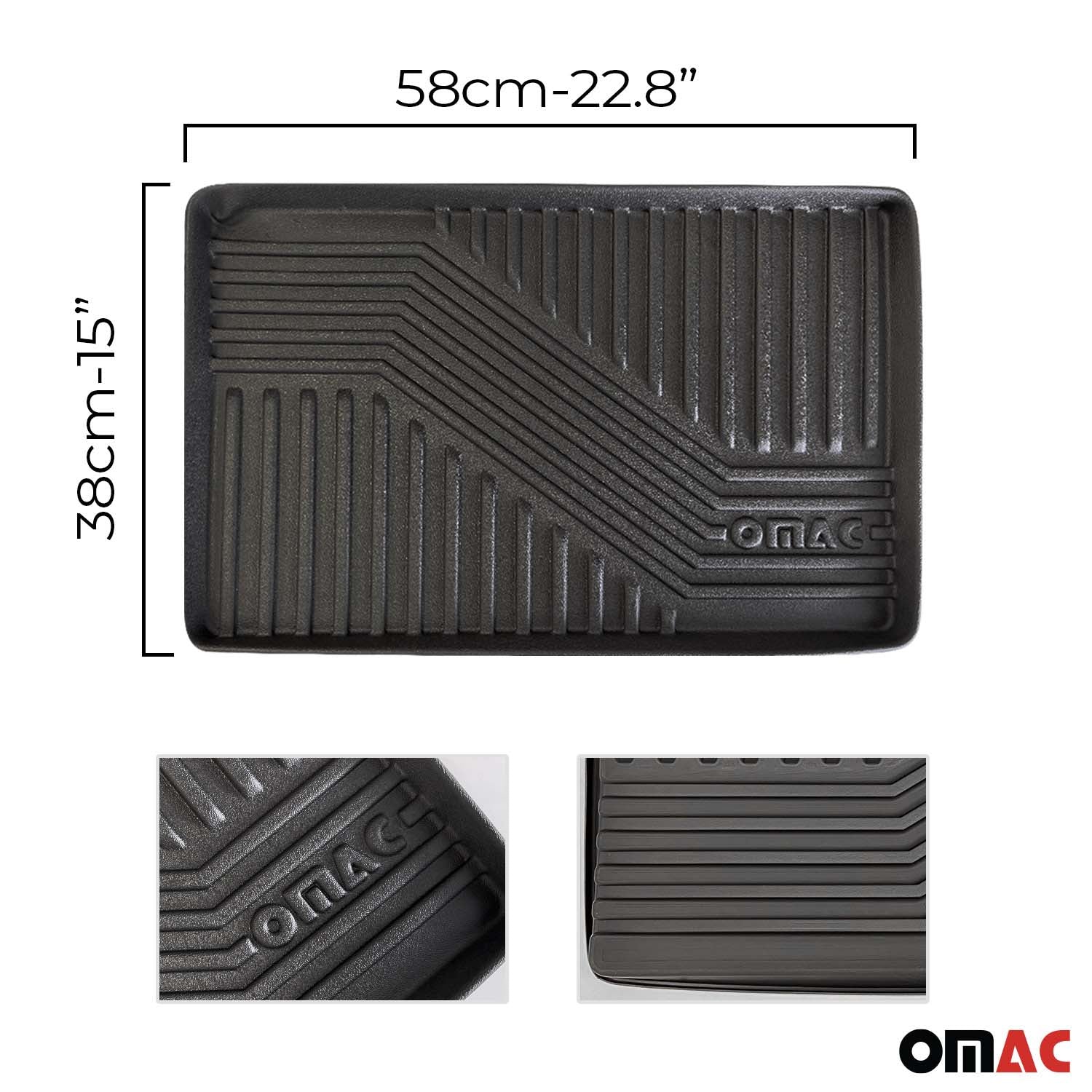 3x Multipurpose Shoe Boot Mat Tray Indoor and Outdoor Pet Bowl Gardening 23"x15" - Image 3
