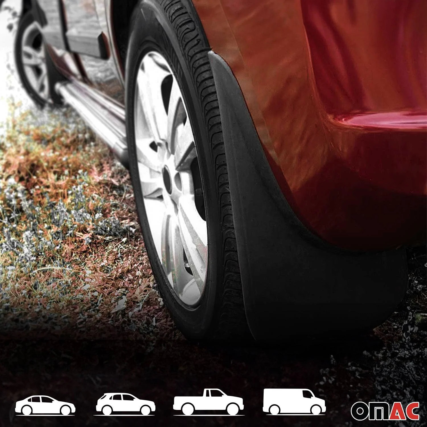 2012-2018 Dodge Ram 1500 2009-2011 / RAM 1500 2500 Mud Guards Splash Mud Flaps - Image 4