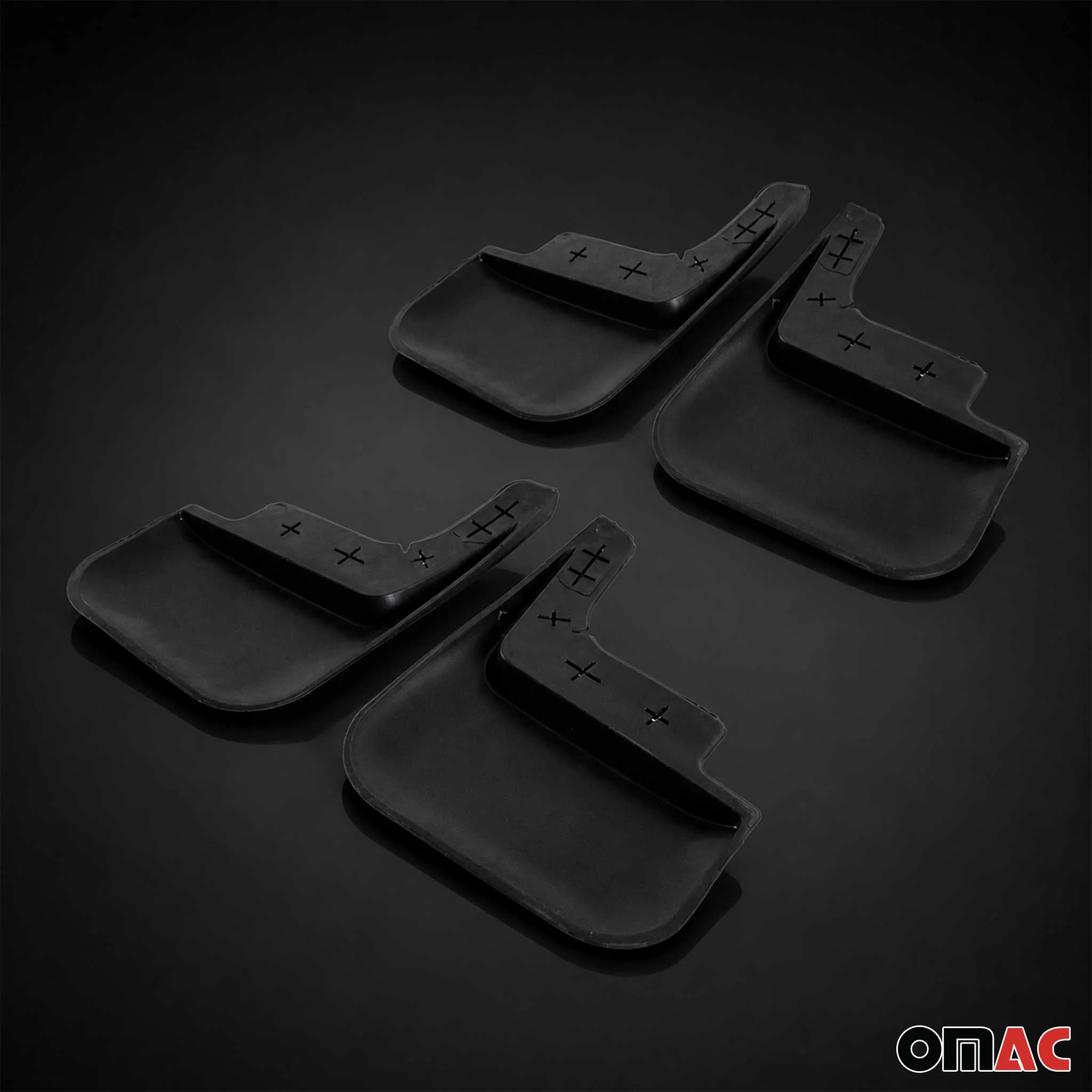 4x Mud Flaps Splash Guards for Fiat 500L 2014-2020 Universal fit - Image 7