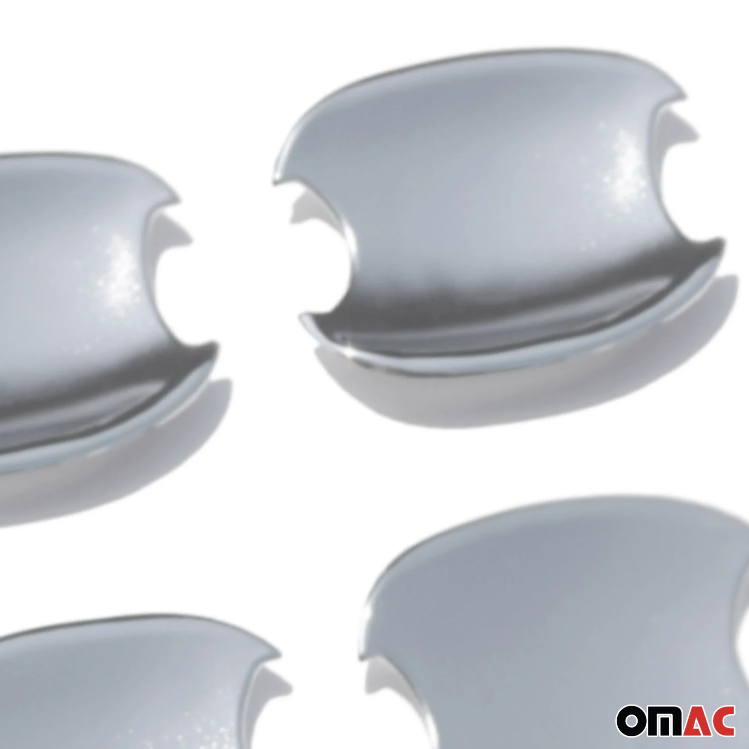 2012-2016 Honda CR-V Car Door Handle Bowl Cover Protector Silver Chrome 4Pcs - Image 8