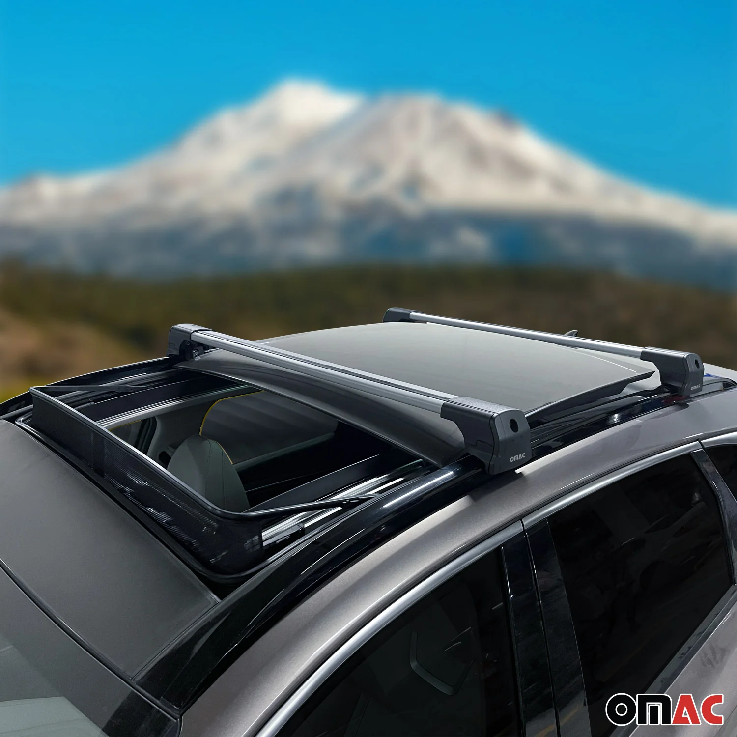 Aluminium Roof Racks Cross Bars Carrier for Volkswagen ID.4 2021-2026 Gray 2Pcs - Image 3
