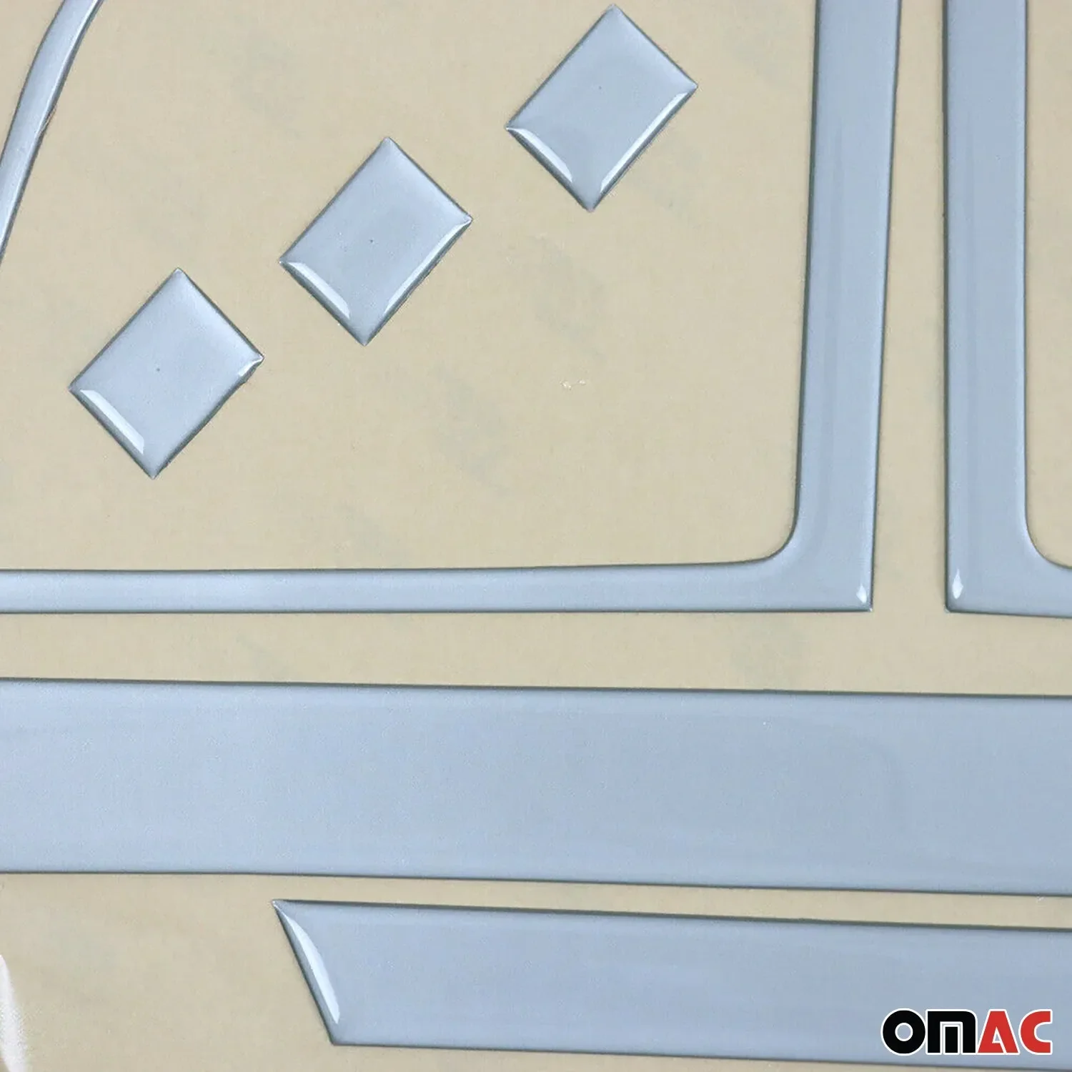 2015-2020 Ford Transit Aluminium Look Dashboard Console Trim Kit 30 Pcs - Image 8