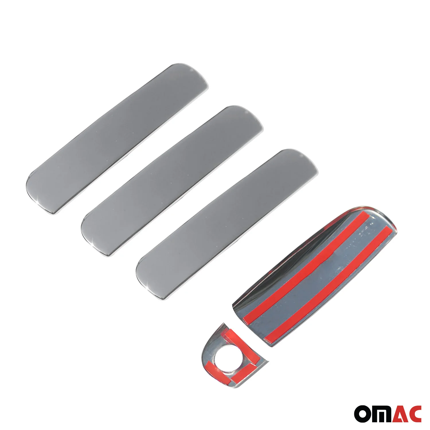 2001-2005 Audi A4 Car Door Handle Cover Protector Stainless Steel Chrome 5 Pcs - Image 5
