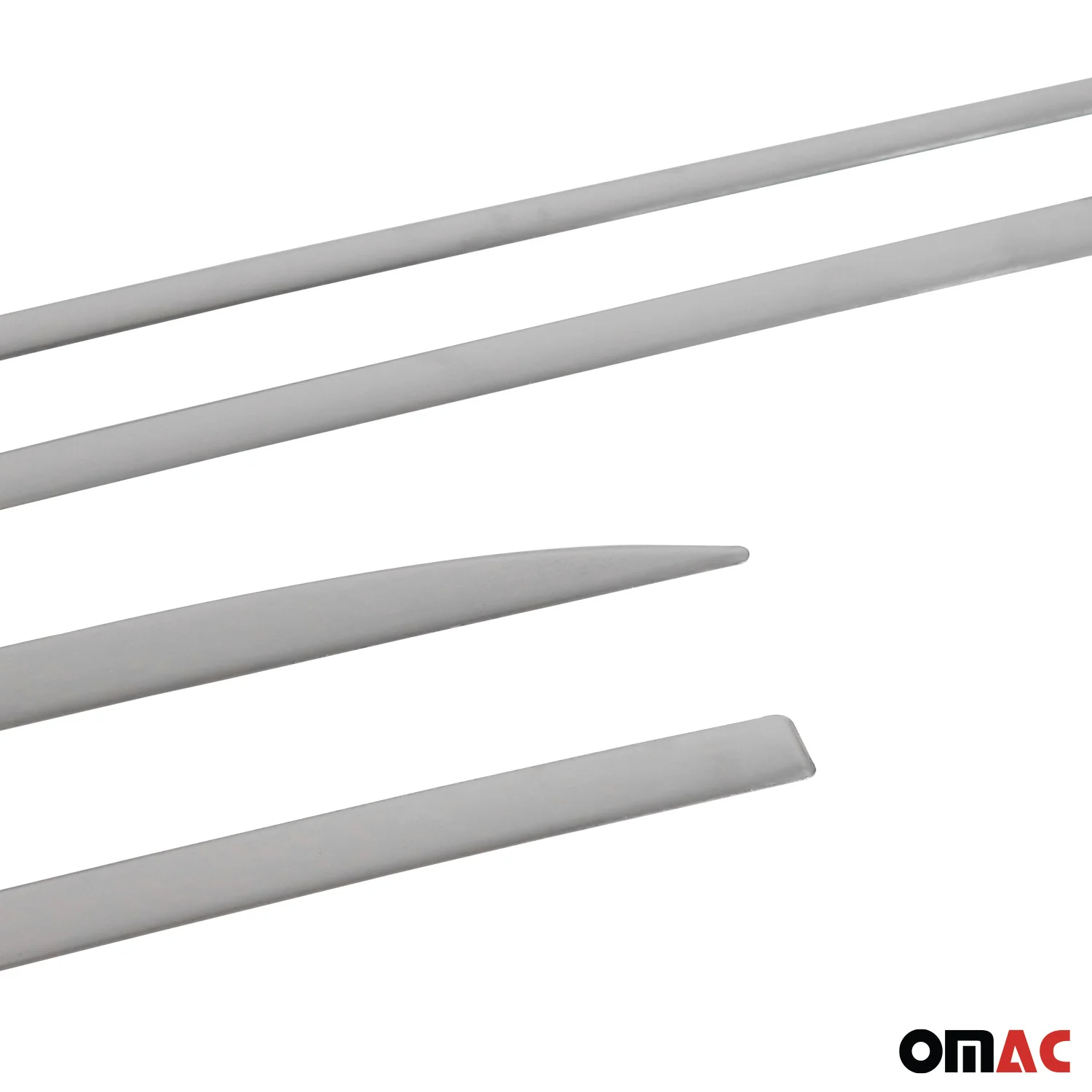 2009-2017 Audi Q5 8R Side Door Molding Trim Skirt Garnish Stainless Steel - Image 5