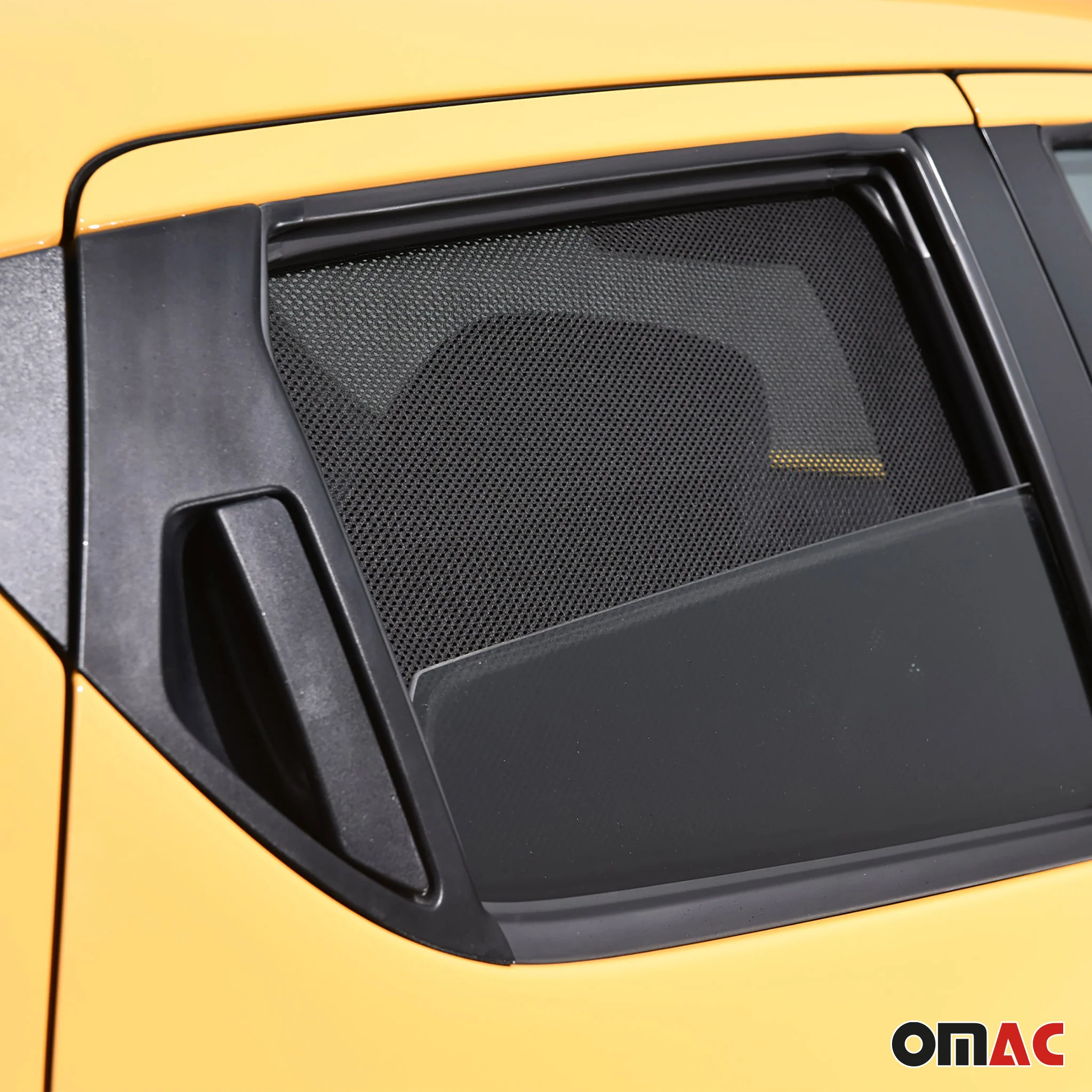 2011-2017 Nissan Juke Side Rear Window Curtain Mesh Black 2Pcs - Image 8