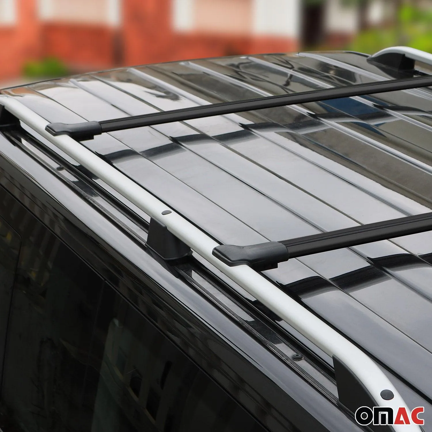 2011-2016 Mercedes E Class S212 Wagon Bike Racks Roof Racks Set Alu Black - Image 5