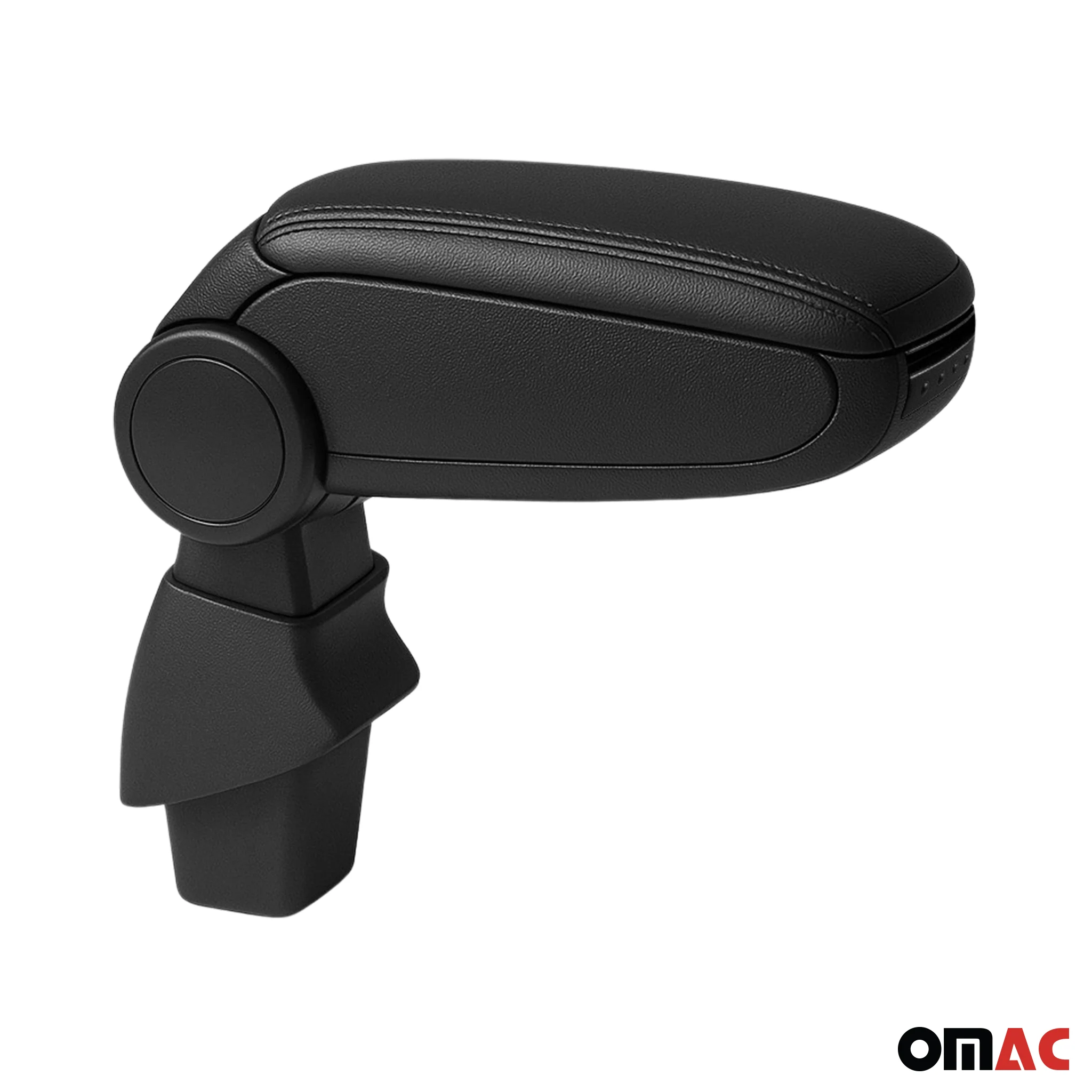 2013-2018 Hyundai i10 Black Center Console Armrest Plastic PU Leather 1Pc - Image 10