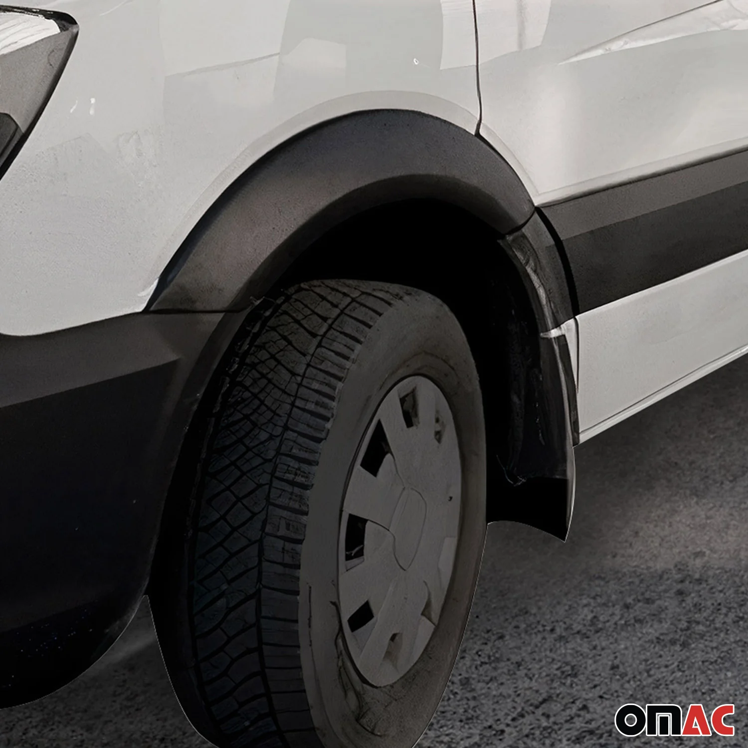 2014-2018 Mercedes Sprinter W906 Facelift Fender Flares Wheel Protector Black 4 Pcs - Image 2