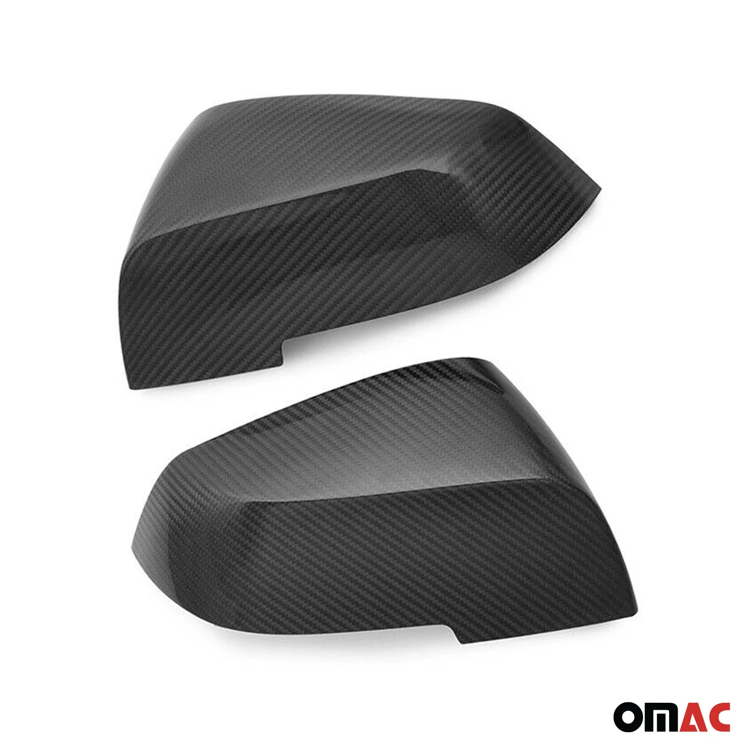 2013-2015 BMW X1 E84 Side Mirror Cover Caps Gloss Carbon - Image 6