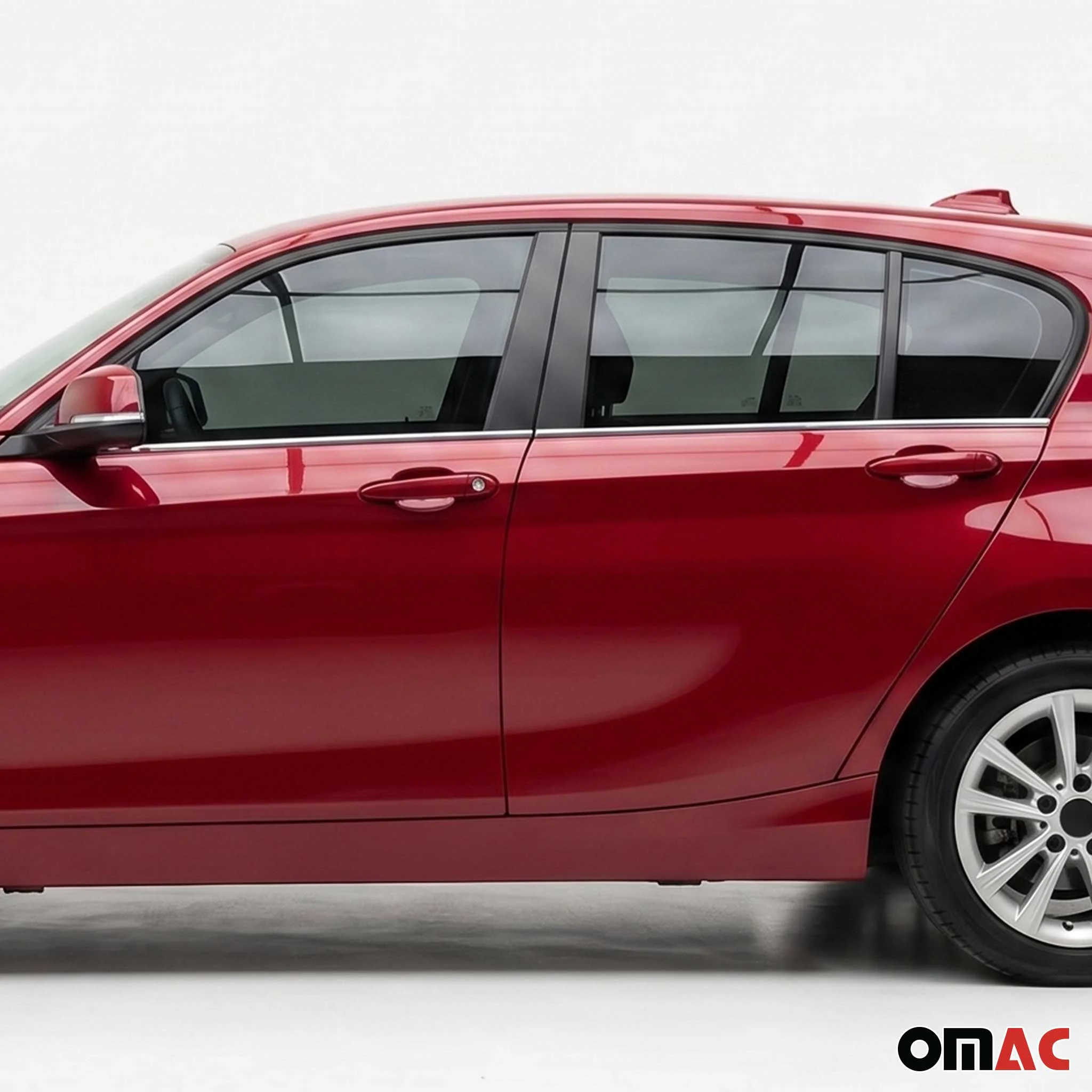 2012-2019 BMW 1 Series F20 Window Molding Trim Streamer Stainless Steel 4x - Image 3