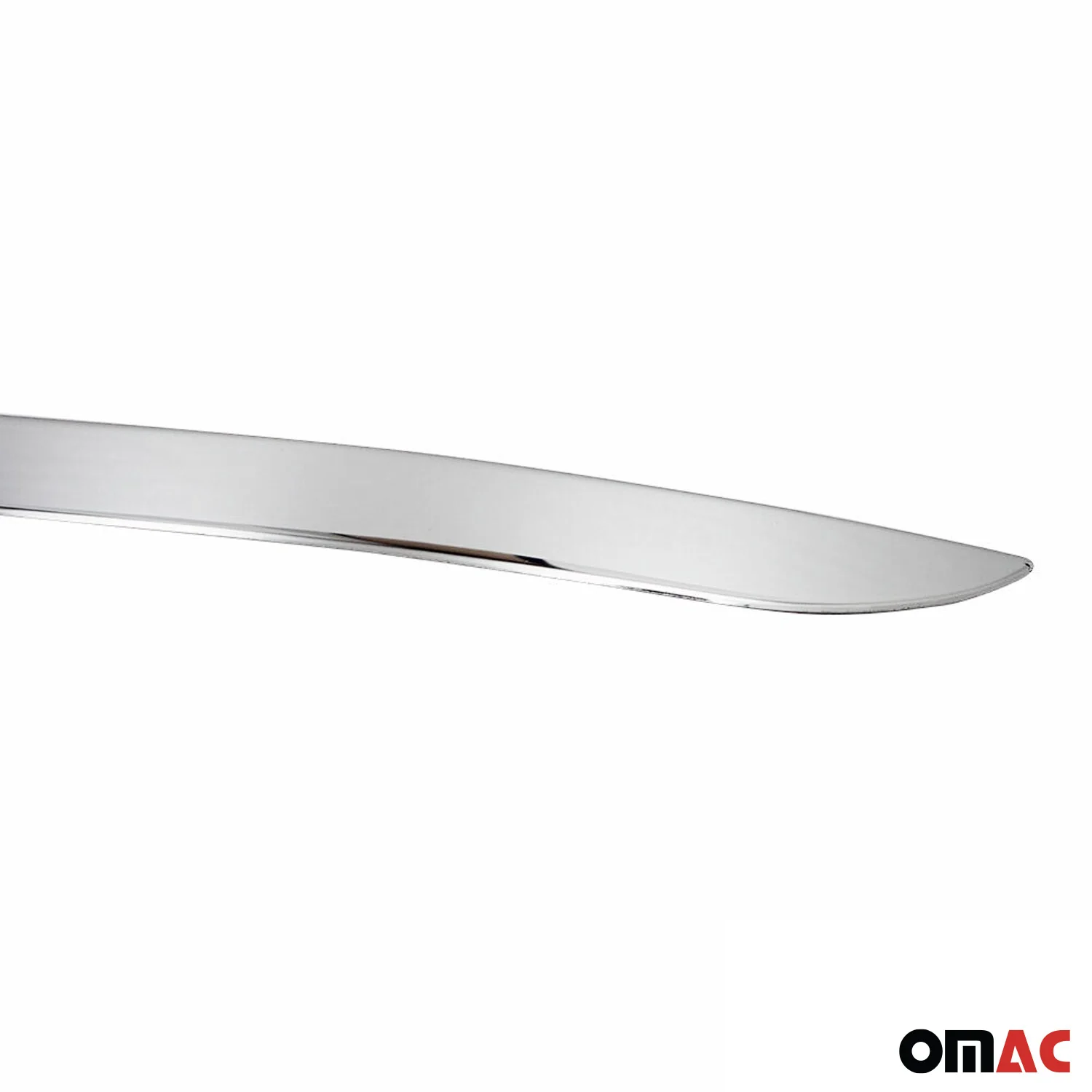 2012-2019 BMW 1 Series F20 F21 Rear Trunk Molding Trim Stainless Steel Silver - Image 5