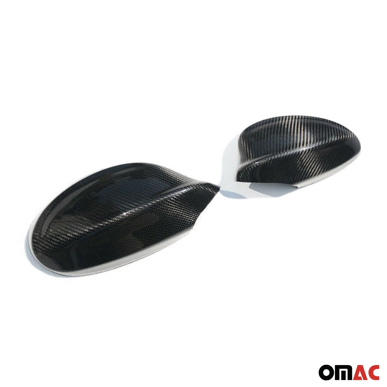 2005-2008 BMW 3 Series E90 E91 E92 E93 Side Mirror Cover Caps Carbon - Image 8