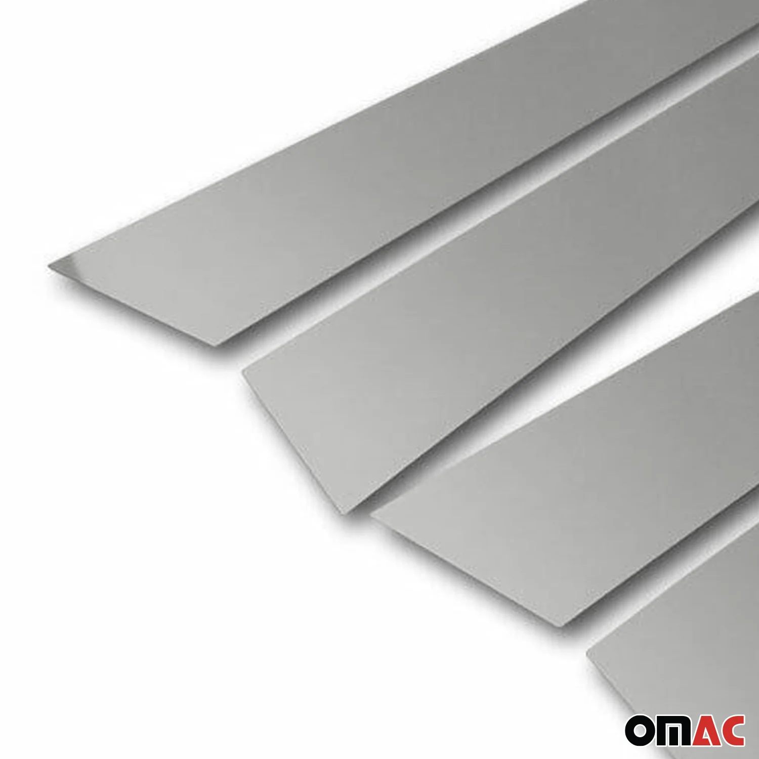 2011-2016 Mini Countryman R60 Window Pillar Posts Door Trim Stainless Steel Silver 4x - Image 7