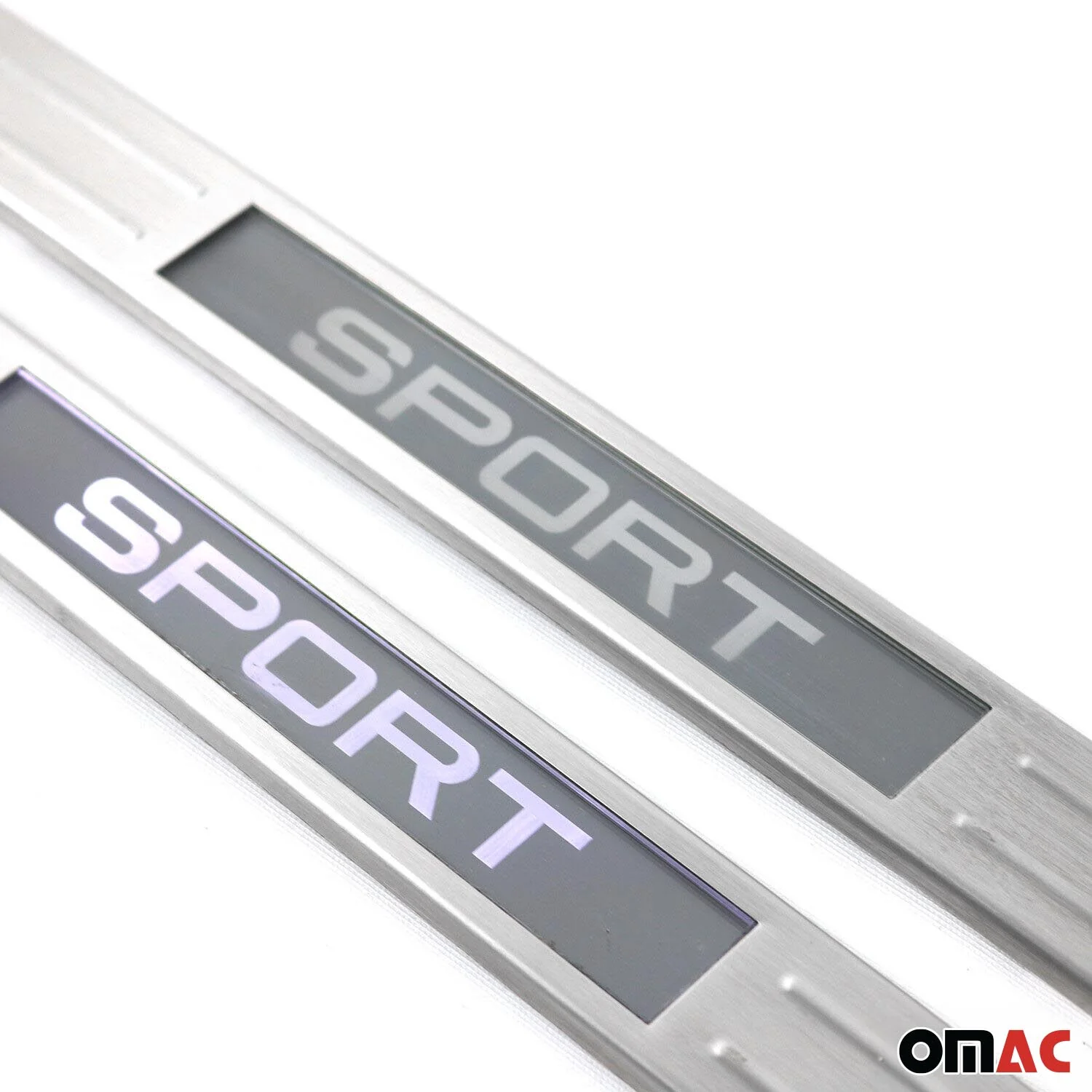 2013-2016 Ford Escape Door Sill Scuff Plate Illuminated Sport Stainless Steel 2Pcs - Image 3