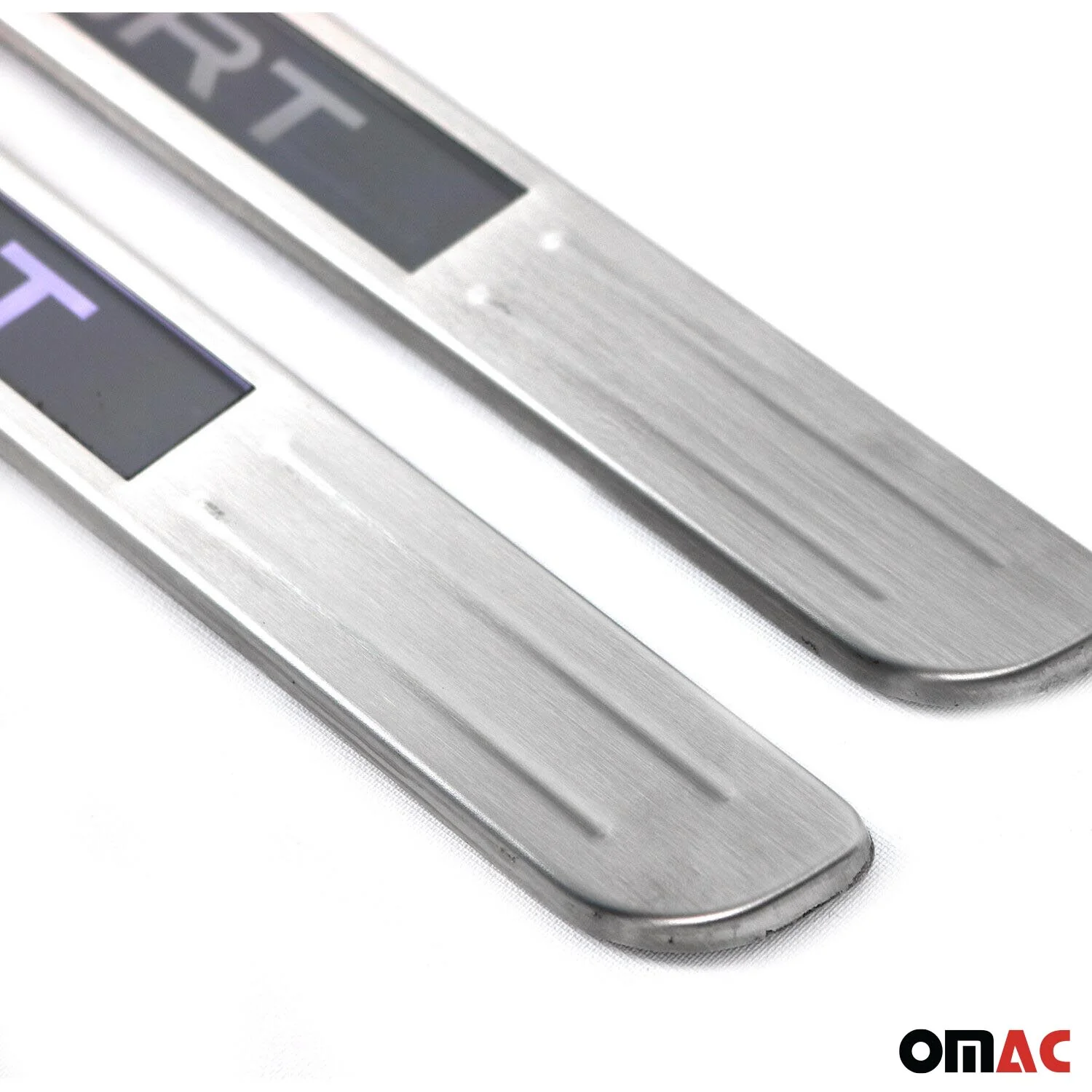2013-2016 Ford Escape Door Sill Scuff Plate Illuminated Sport Stainless Steel 2Pcs - Image 6