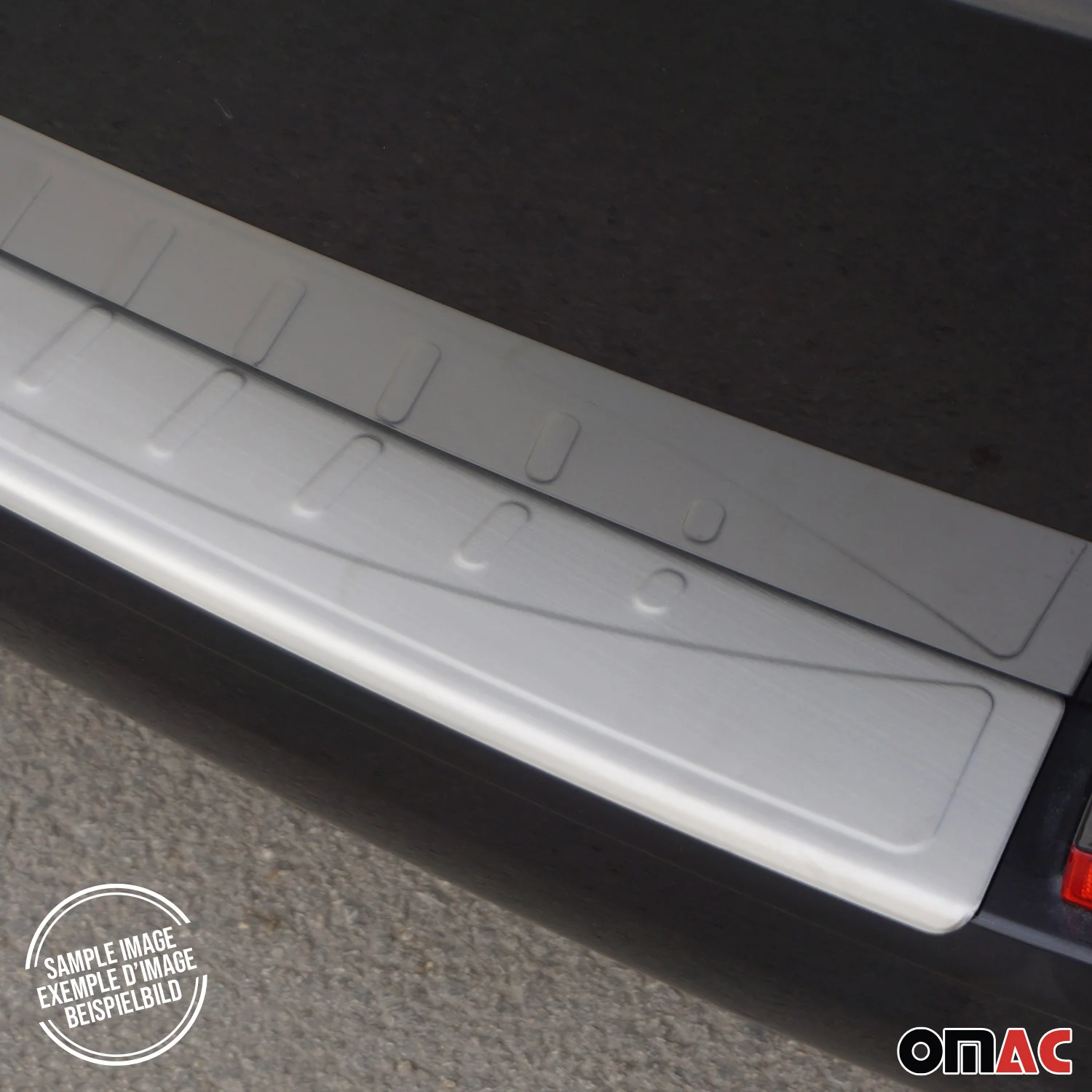 2016-2019 Mercedes GLE Class Coupe C292 Rear Bumper Guard Stainless Steel Brushed - Image 6