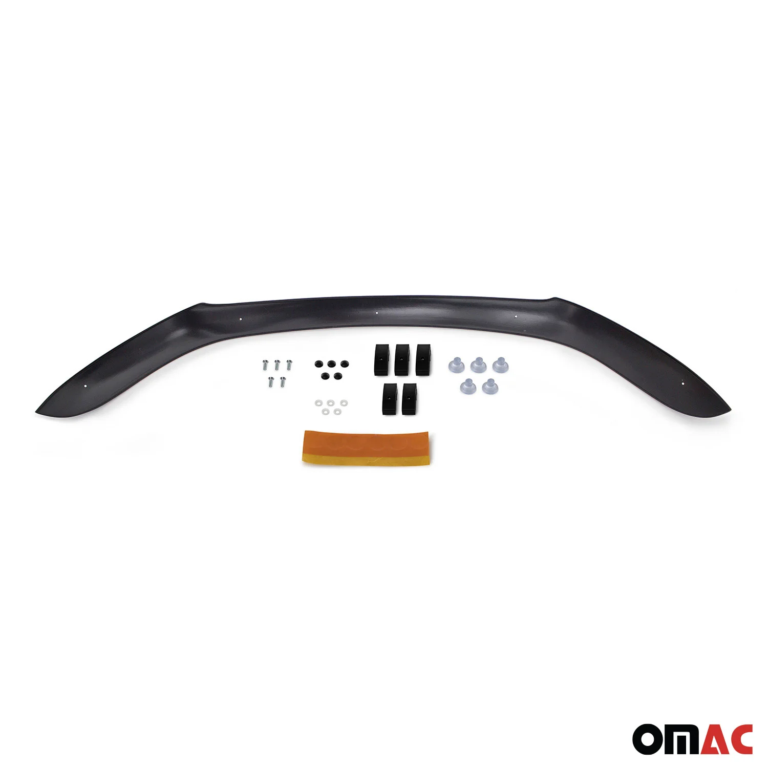 2019-2023 Ford Ranger Front Bug Shield Hood Deflector 1 Pc Smoke - Image 6