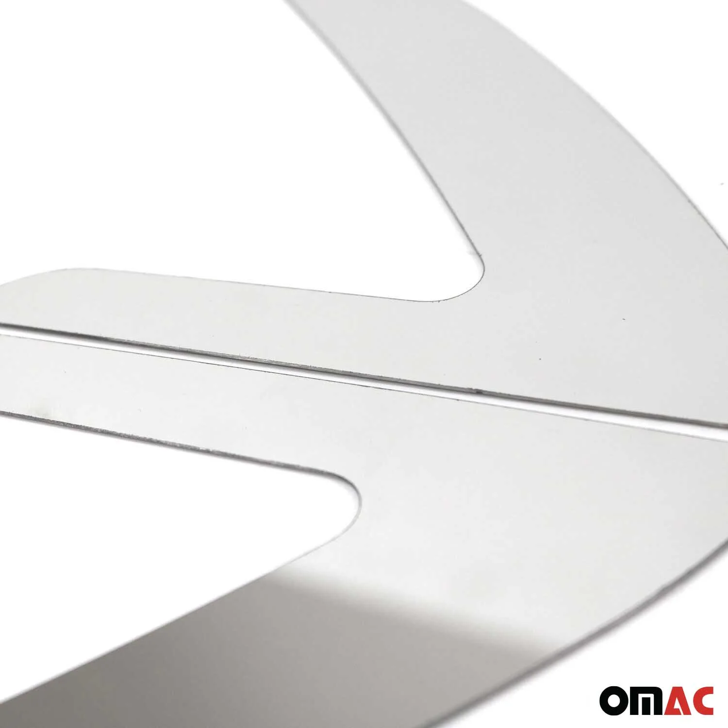 Hyundai Side Door Molding Trim Decorative Stainless Steel Silver 2 Pcs - Image 6