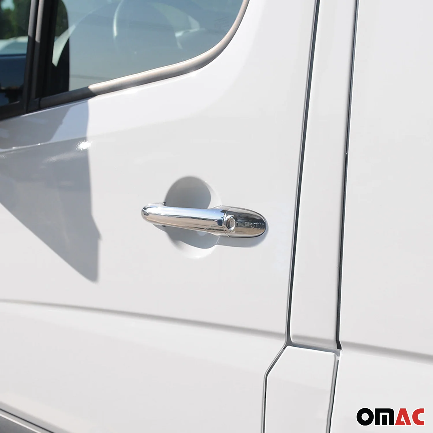 Car Door Handle Cover for Mercedes Sprinter W906 2006-2018 S.Steel Chome 8 Pcs - Image 2