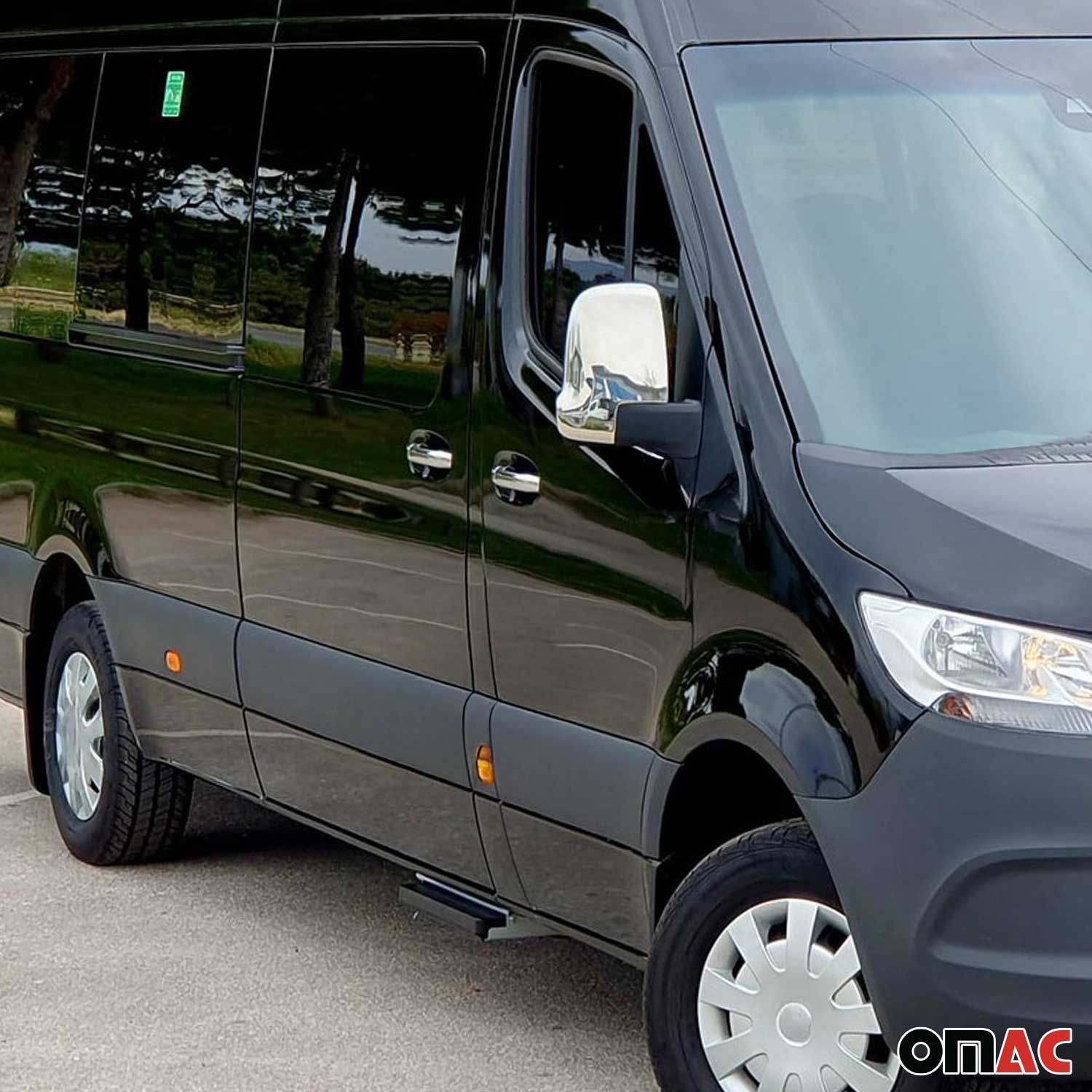 Car Door Handle Cover for Mercedes Sprinter W907 2019-2026 S.Steel Chome 10Pcs - Image 2