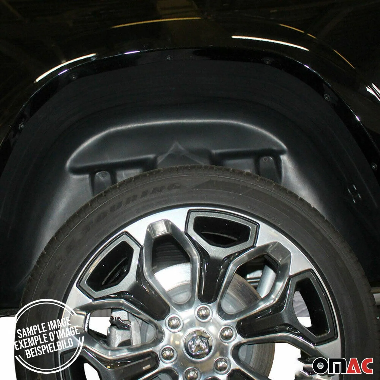 2021-2023 Kia Rio Rear Set Wheel Arch Liner Splash Fender Guard Black 2 Pcs - Image 5