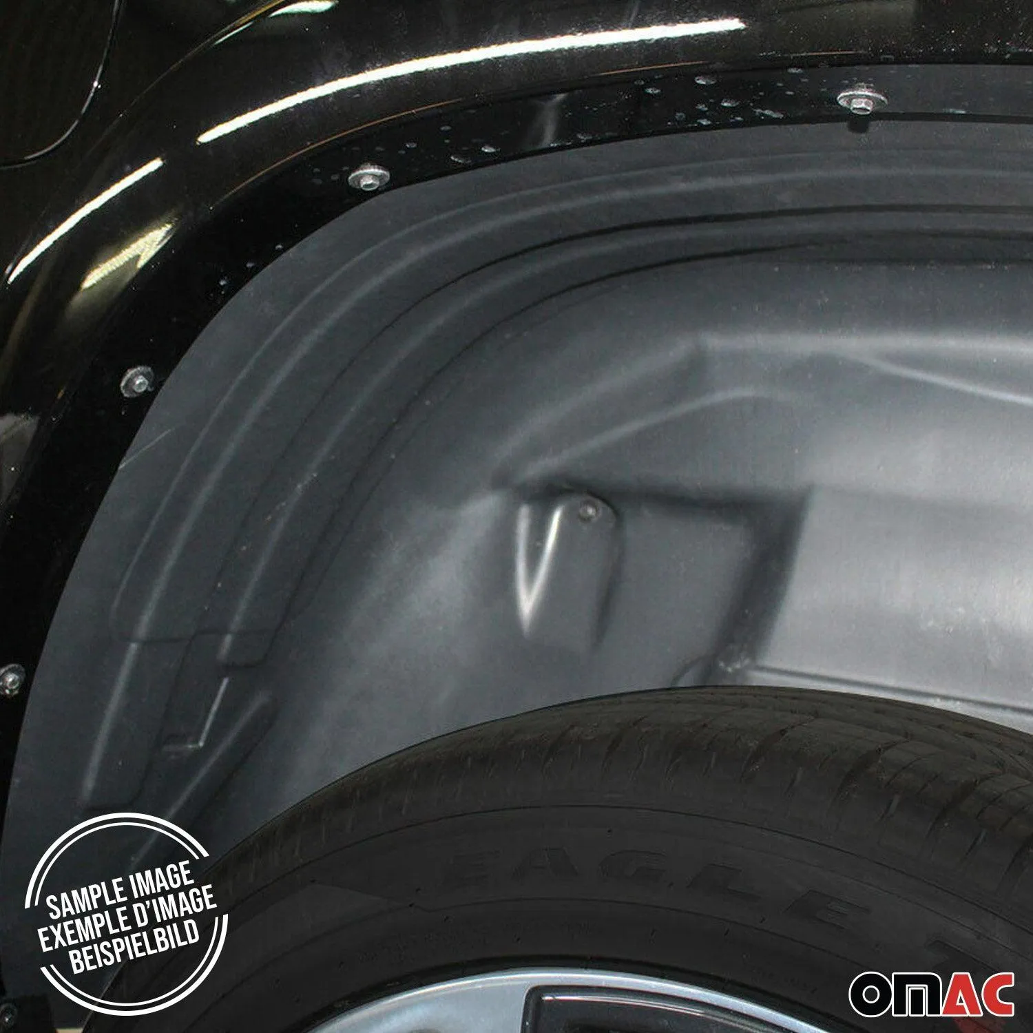 2021-2023 Kia Rio Inner Wheel Arch Liner Splash Fender Guard Black 4 Pcs - Image 8