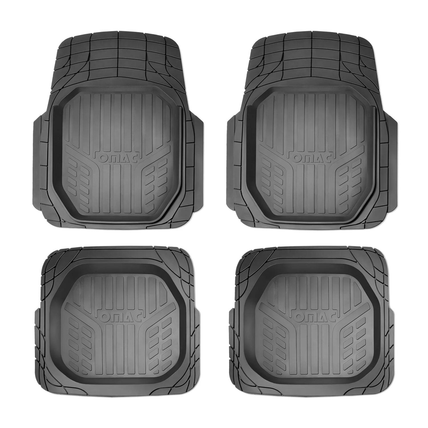 Cadillac Universal Floor Mats Liner All Weather 3D Black Waterproof 4Pcs
