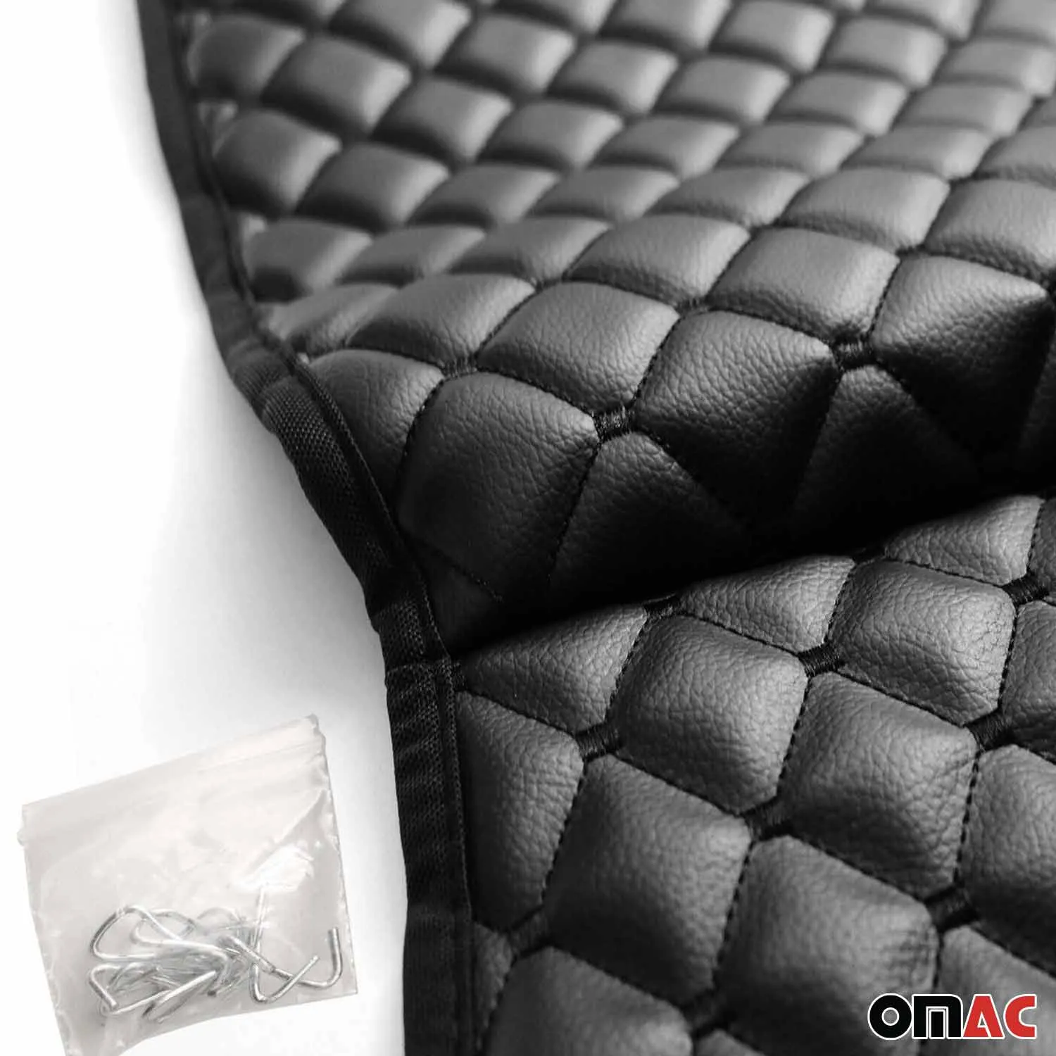 Nissan Altima Leather Breathable Front Seat Cover Pads Black - Image 8