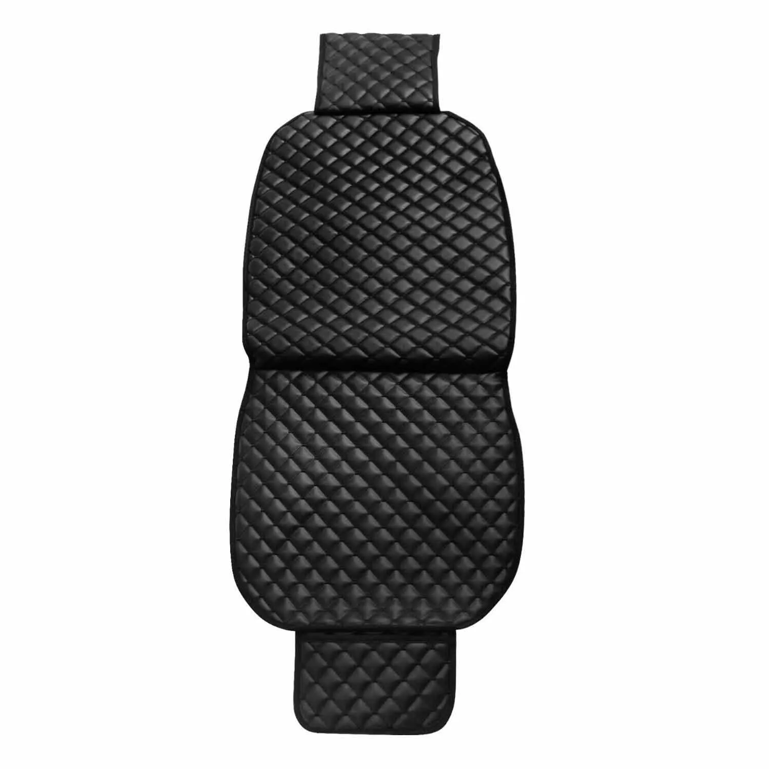 Toyota Camry Leather Breathable Front Seat Cover Pads Black