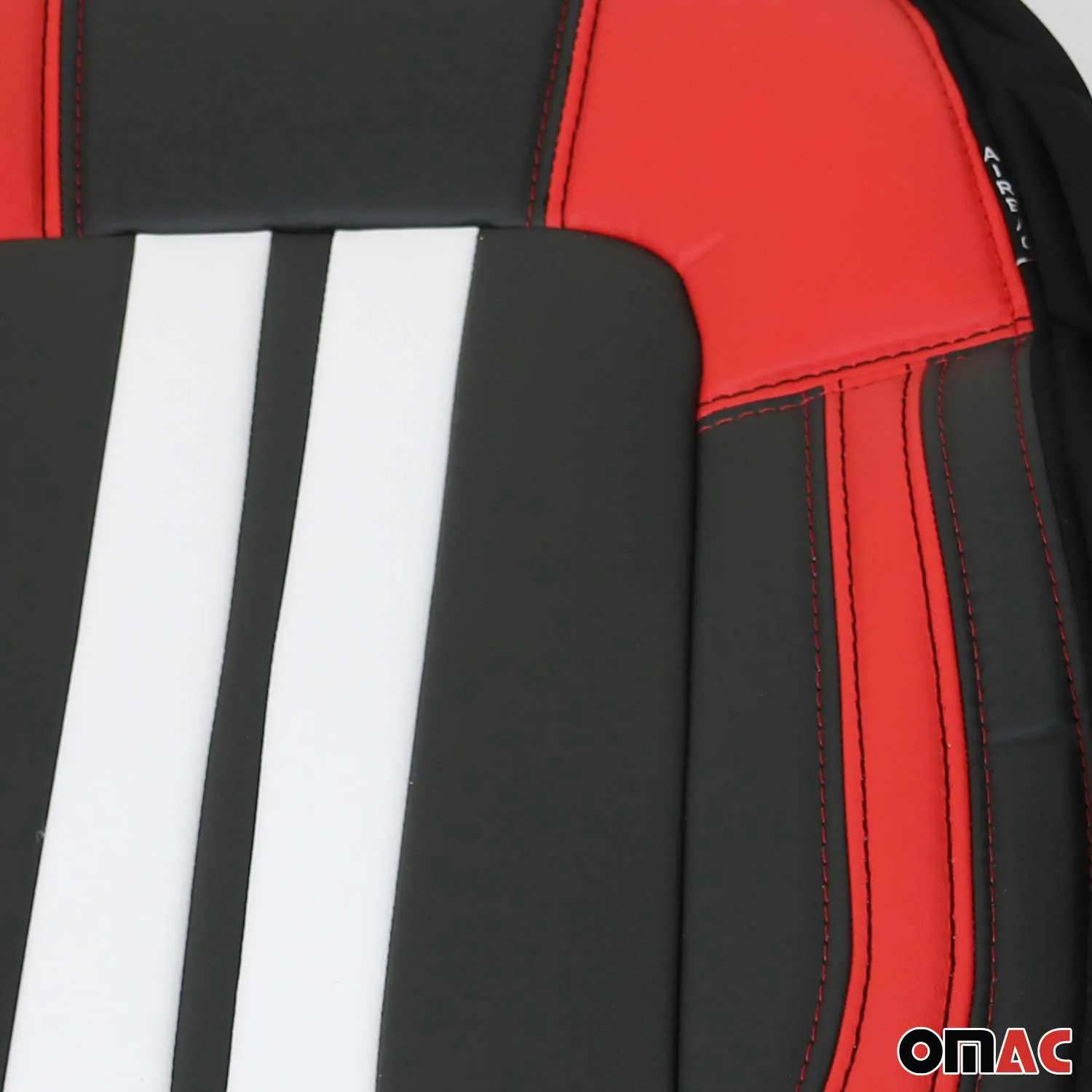 Ford Front Car Seat Covers Protector Black White Breathable Cotton - Image 8