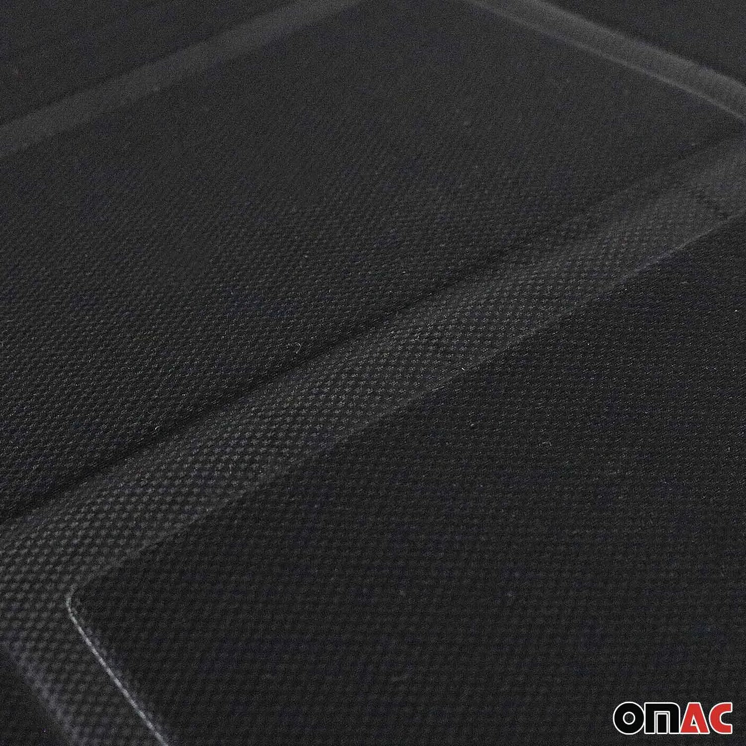 Buick Car Seat Protector Cushion Cover Mat Pad Black Black 2 Pcs - Image 7