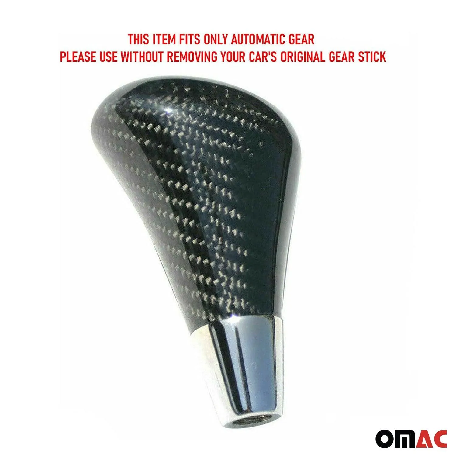 1997-2005 Mercedes M ML Class W163 Gear Shift Knob Handle Genuine Carbon - Image 2