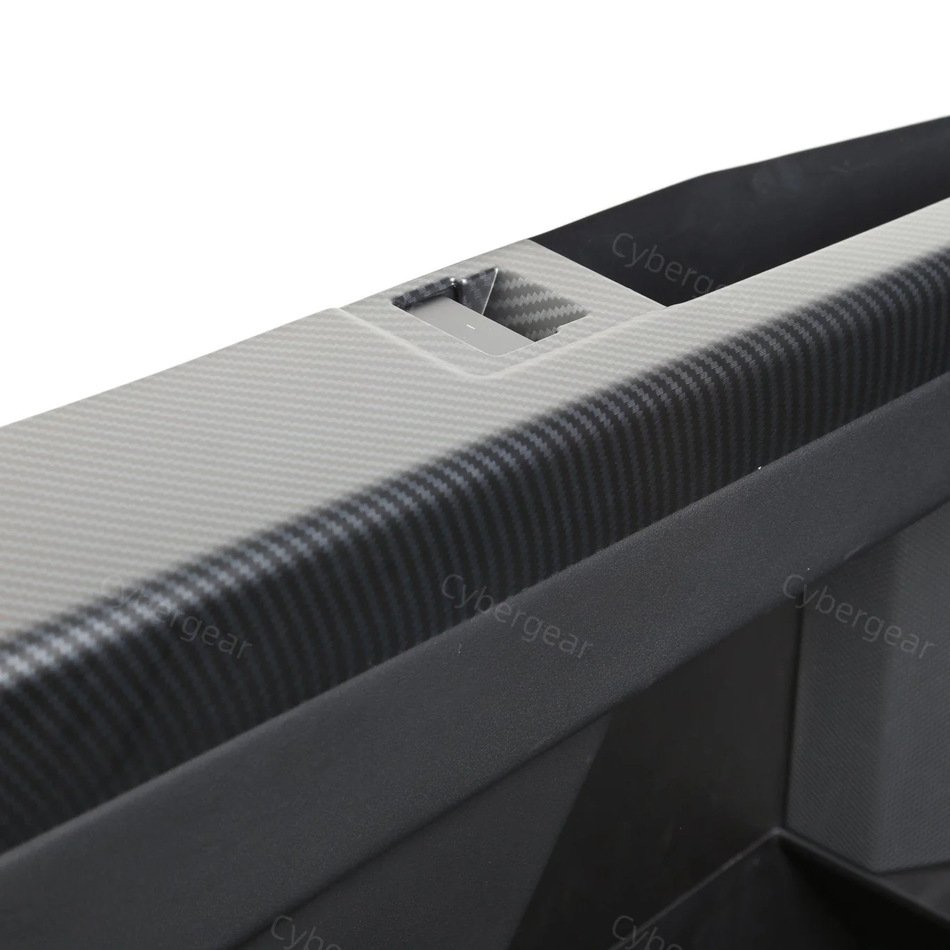[Carbon Fiber Pattern ABS] Door Side Protection Trim Cover For Cybertruck - Image 4