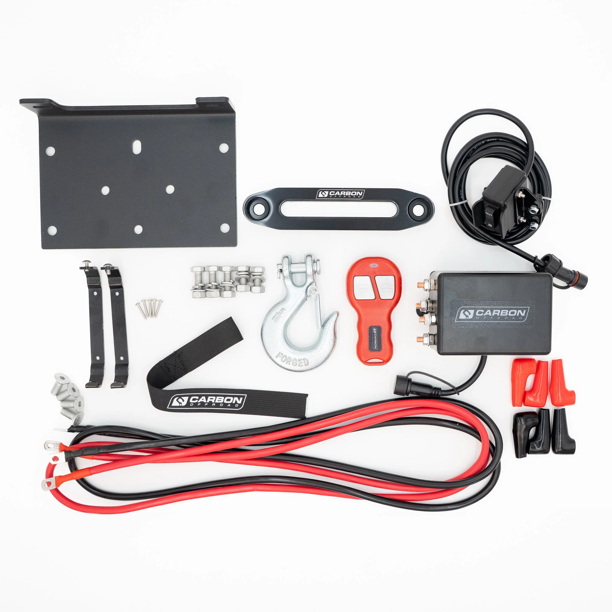 Carbon Offroad 6000lb ATV/Small 4X4 Winch - Image 5