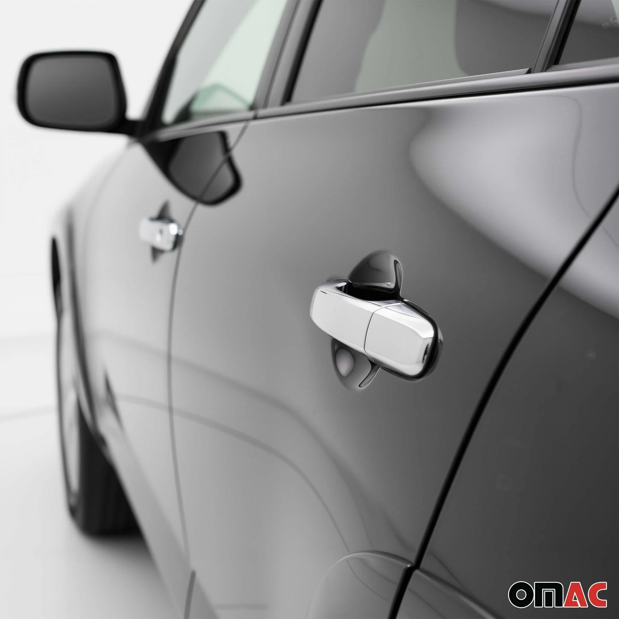2006-2012 Toyota RAV4 Car Door Handle Cover Protector Stainless Steel Chrome Keyless - Image 2