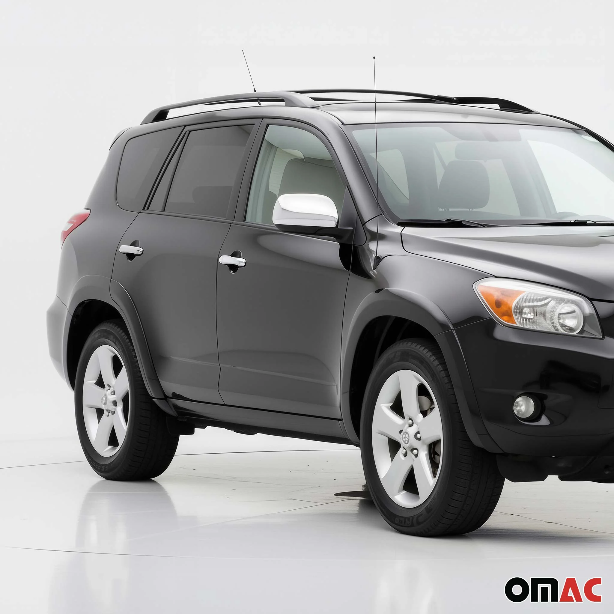 2006-2012 Toyota RAV4 Car Door Handle Cover Protector Stainless Steel Chrome Keyless - Image 3