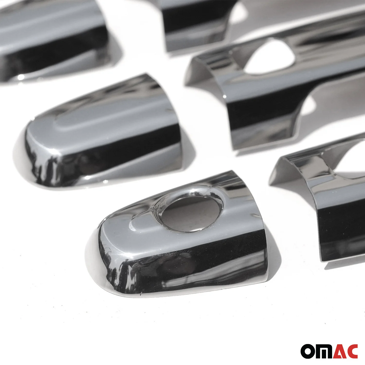 2006-2012 Toyota RAV4 Car Door Handle Cover Protector Stainless Steel Chrome Keyless - Image 9