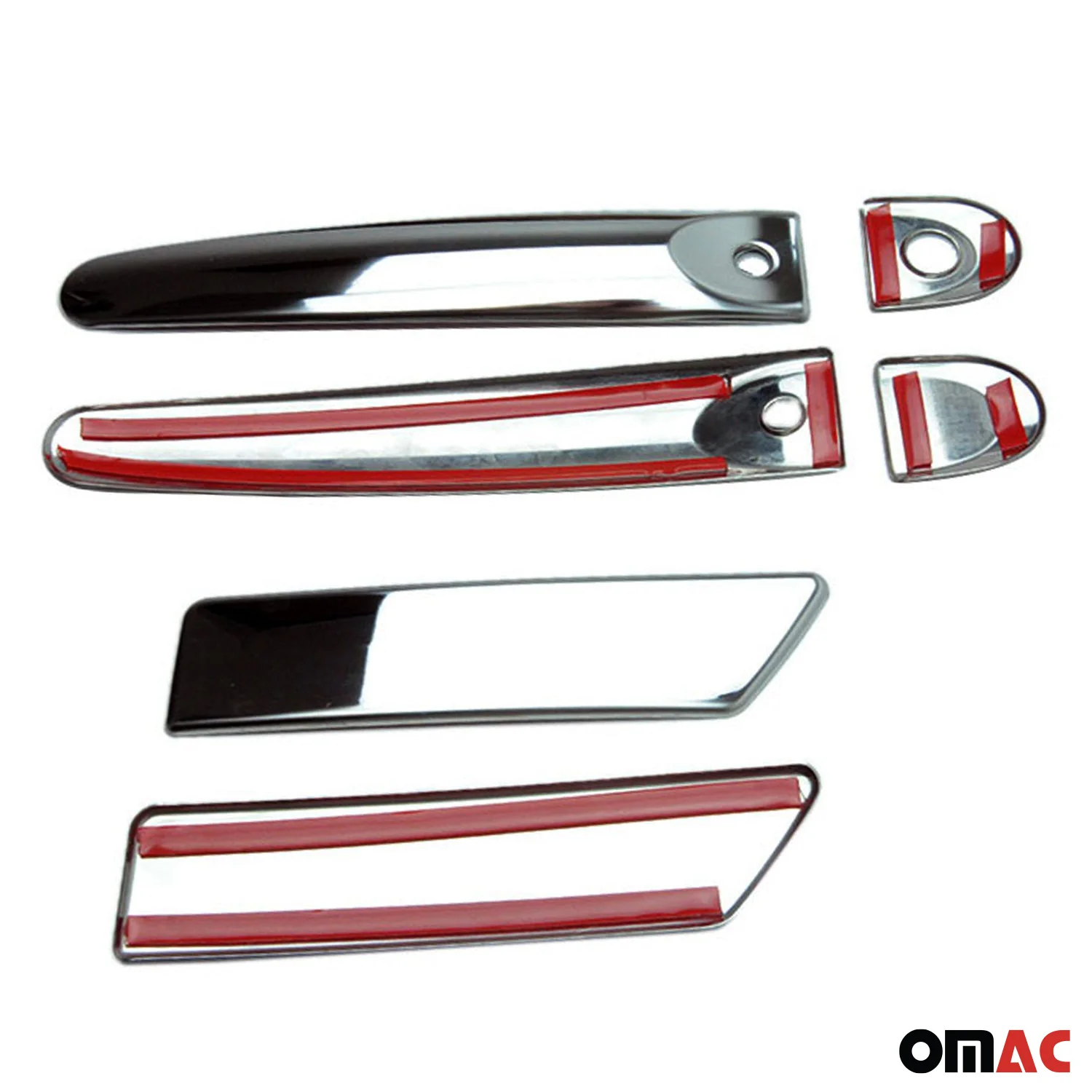 2011-2017 Nissan Juke Car Door Handle Cover Protector Stainless Steel Chrome Keyless - Image 3