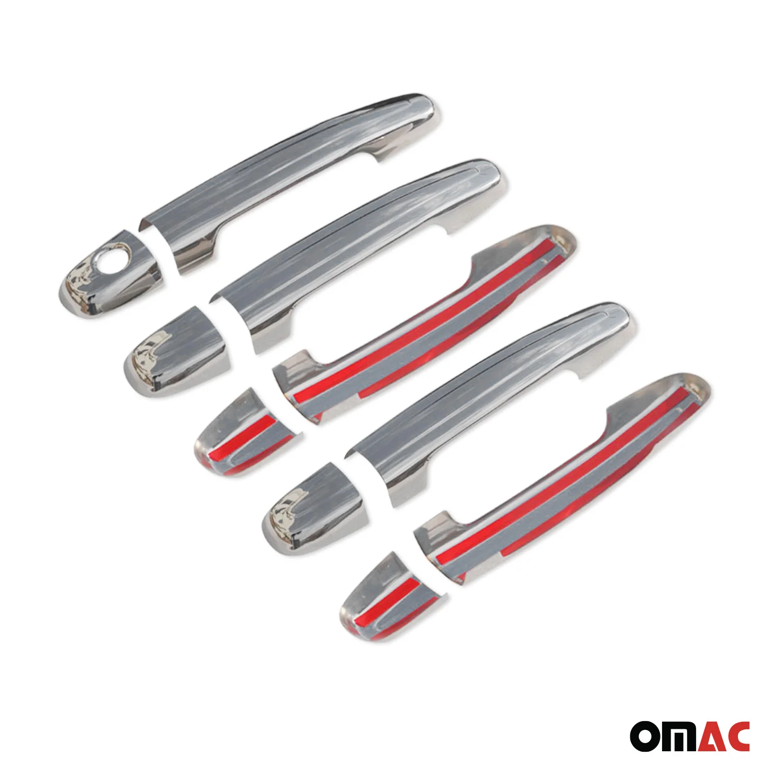 2006-2012 Toyota RAV4 Car Door Handle Cover Protector Stainless Steel Chrome 10 Pcs - Image 5