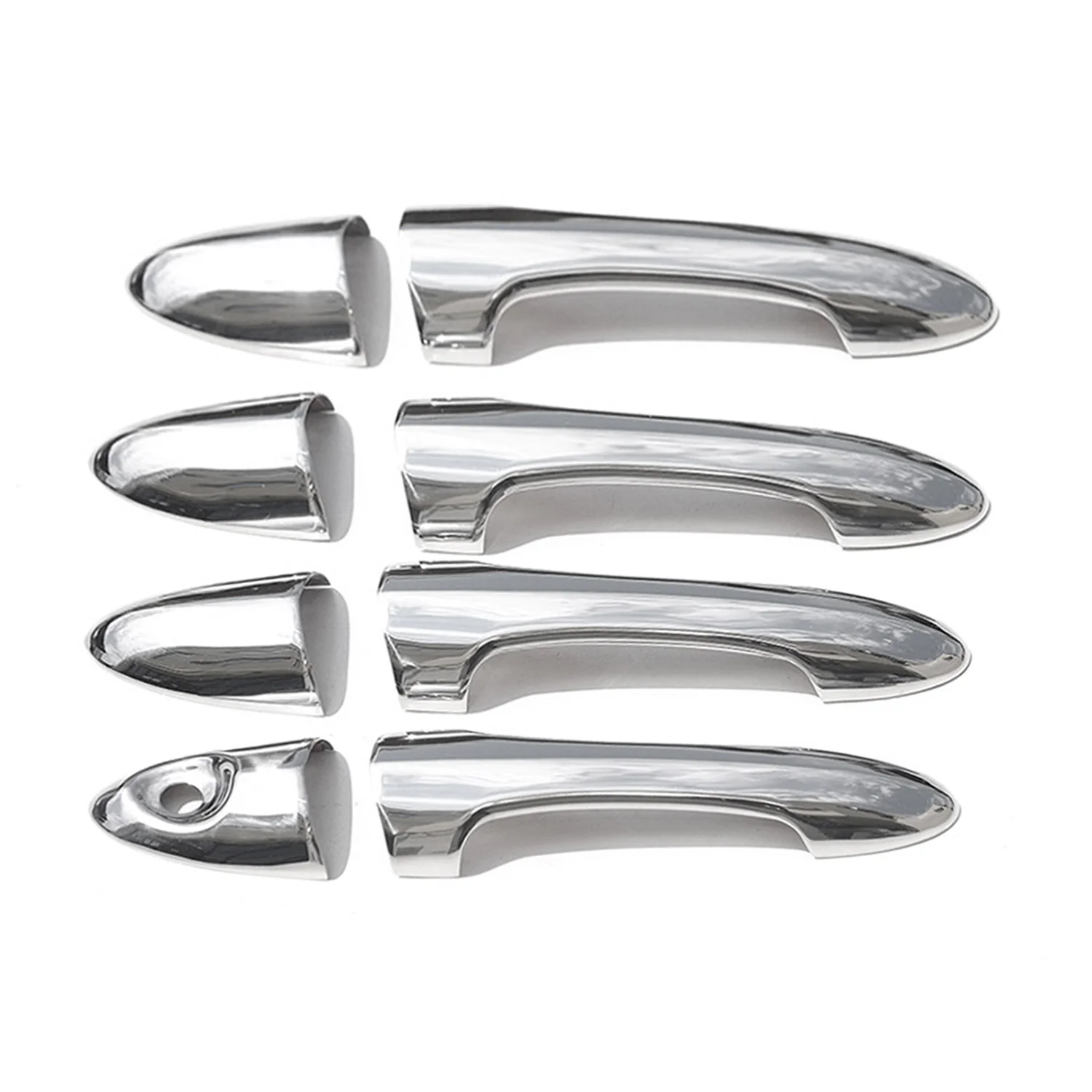 2000-2007 Ford Focus Hatchback Car Door Handle Cover Protector Stainless Steel - Image 6