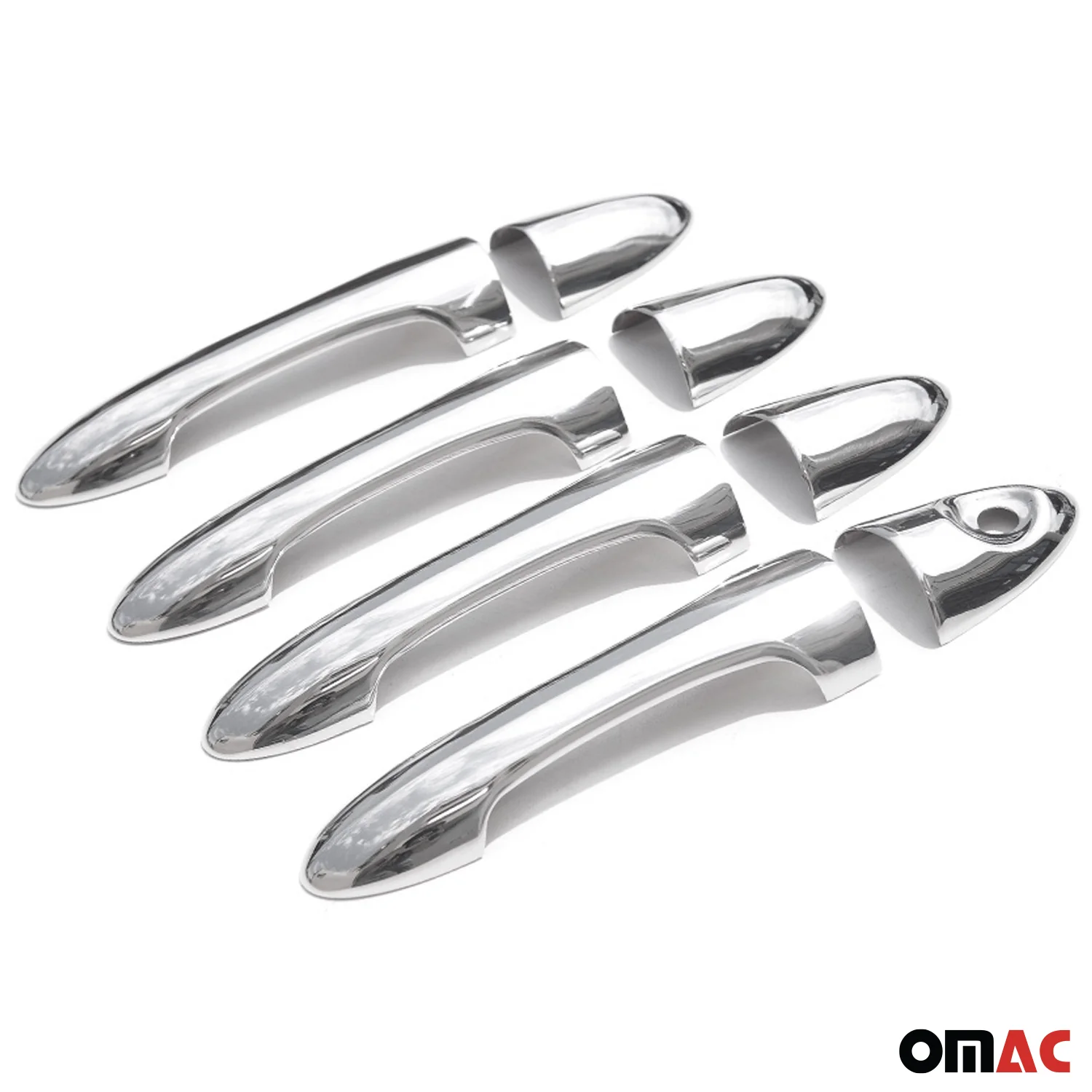 2000-2007 Ford Focus Hatchback Car Door Handle Cover Protector Stainless Steel - Image 8
